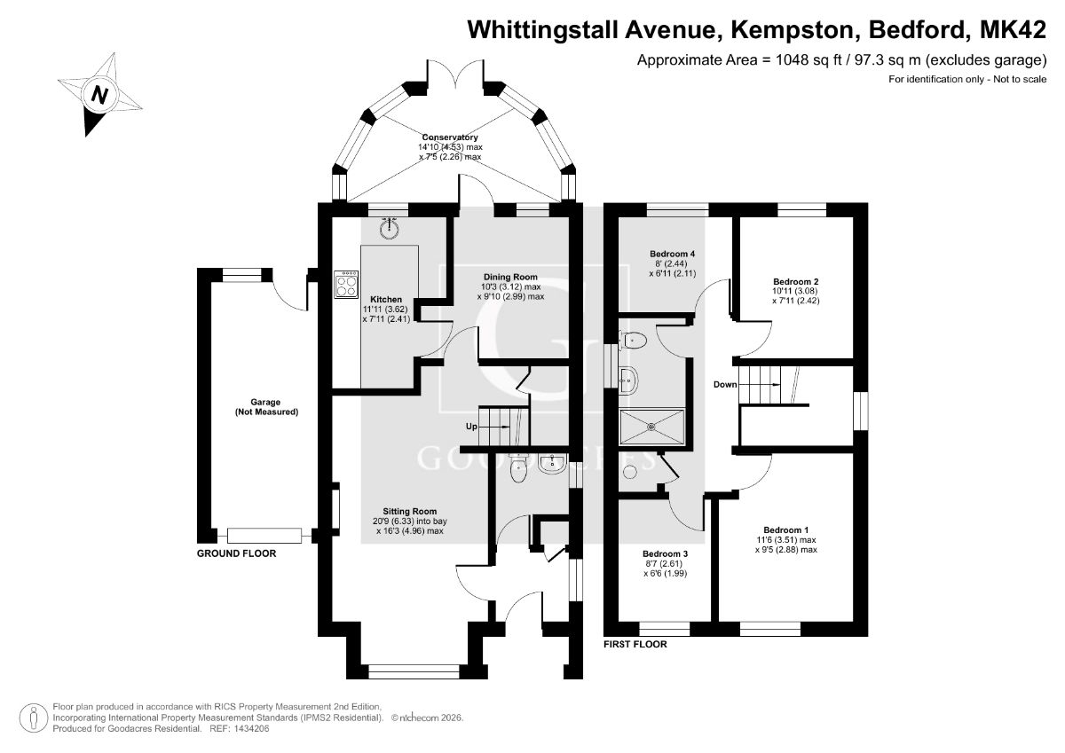 21 Whittingstall Avenue, Bedford floorplan