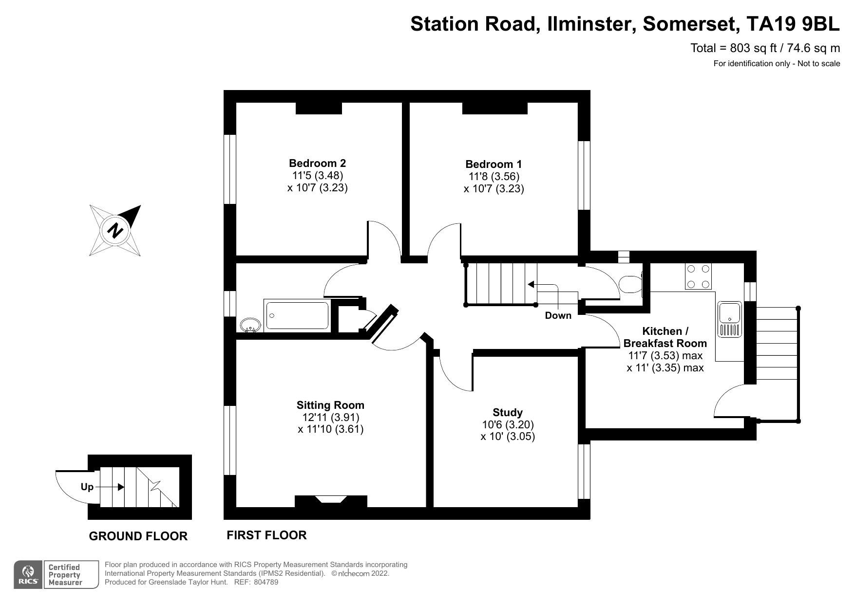 110a, Station Road, Somerset floorplan