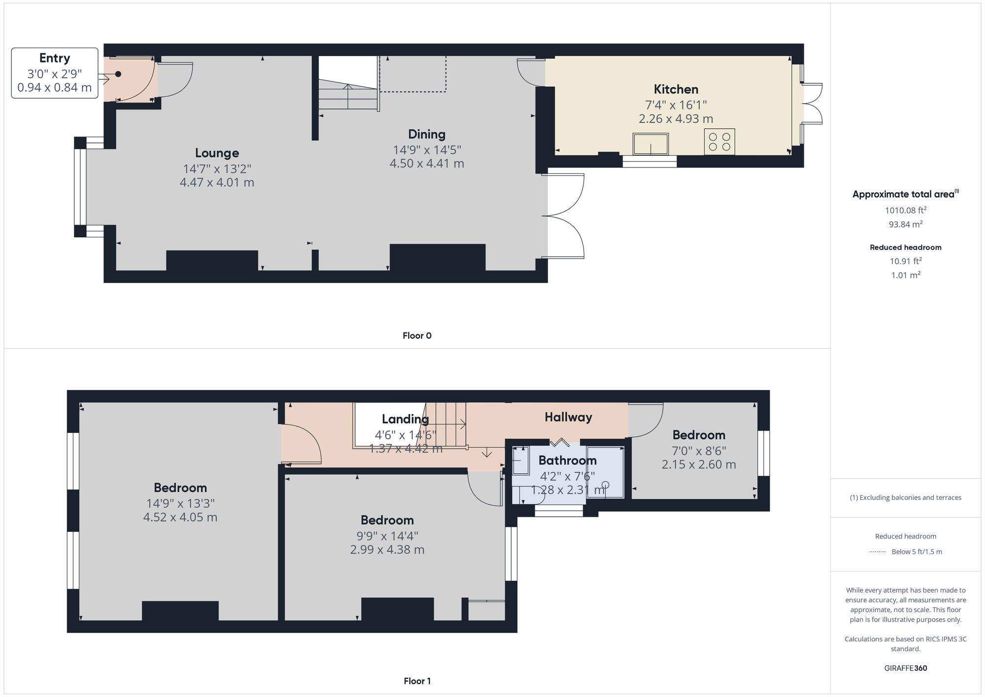 15 Elliott Street, Manchester floorplan
