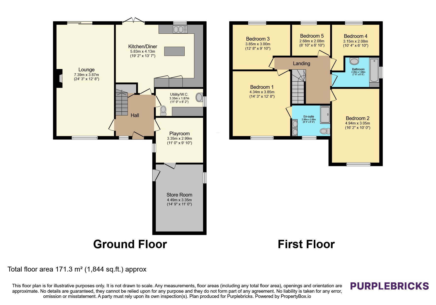 11, Oakleigh Close, Walderslade floorplan