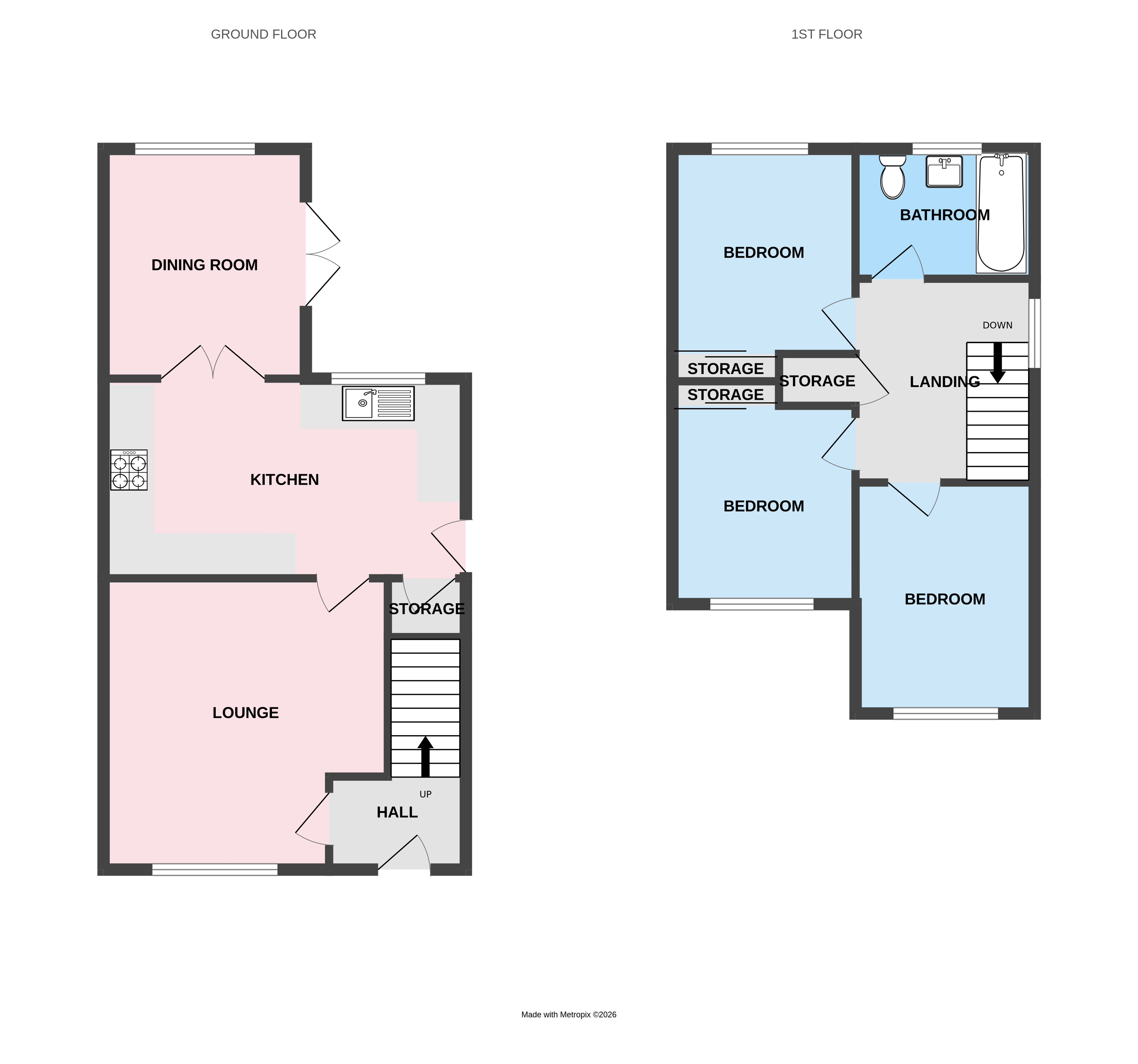 40, Barnfield Way, Staffordshire floorplan