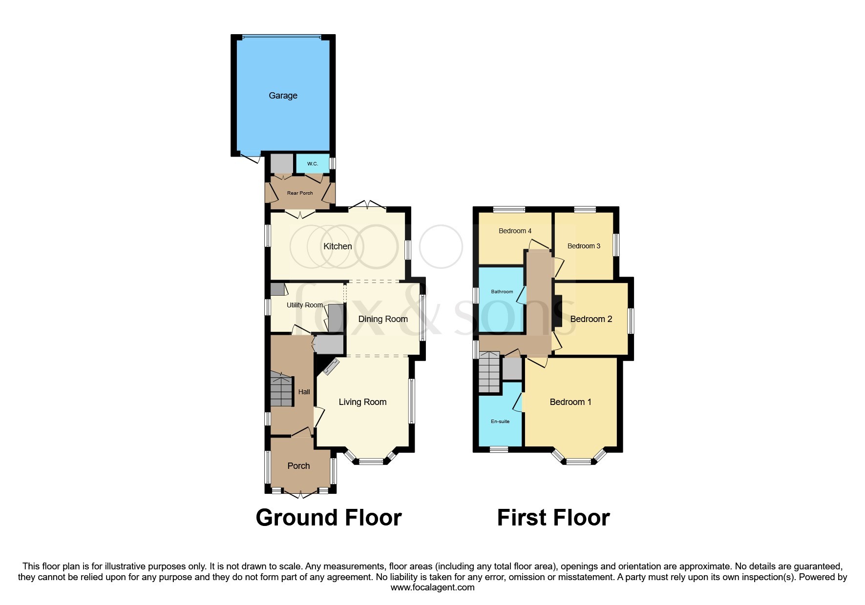 Brookfield, Musbury Road, Axminster floorplan