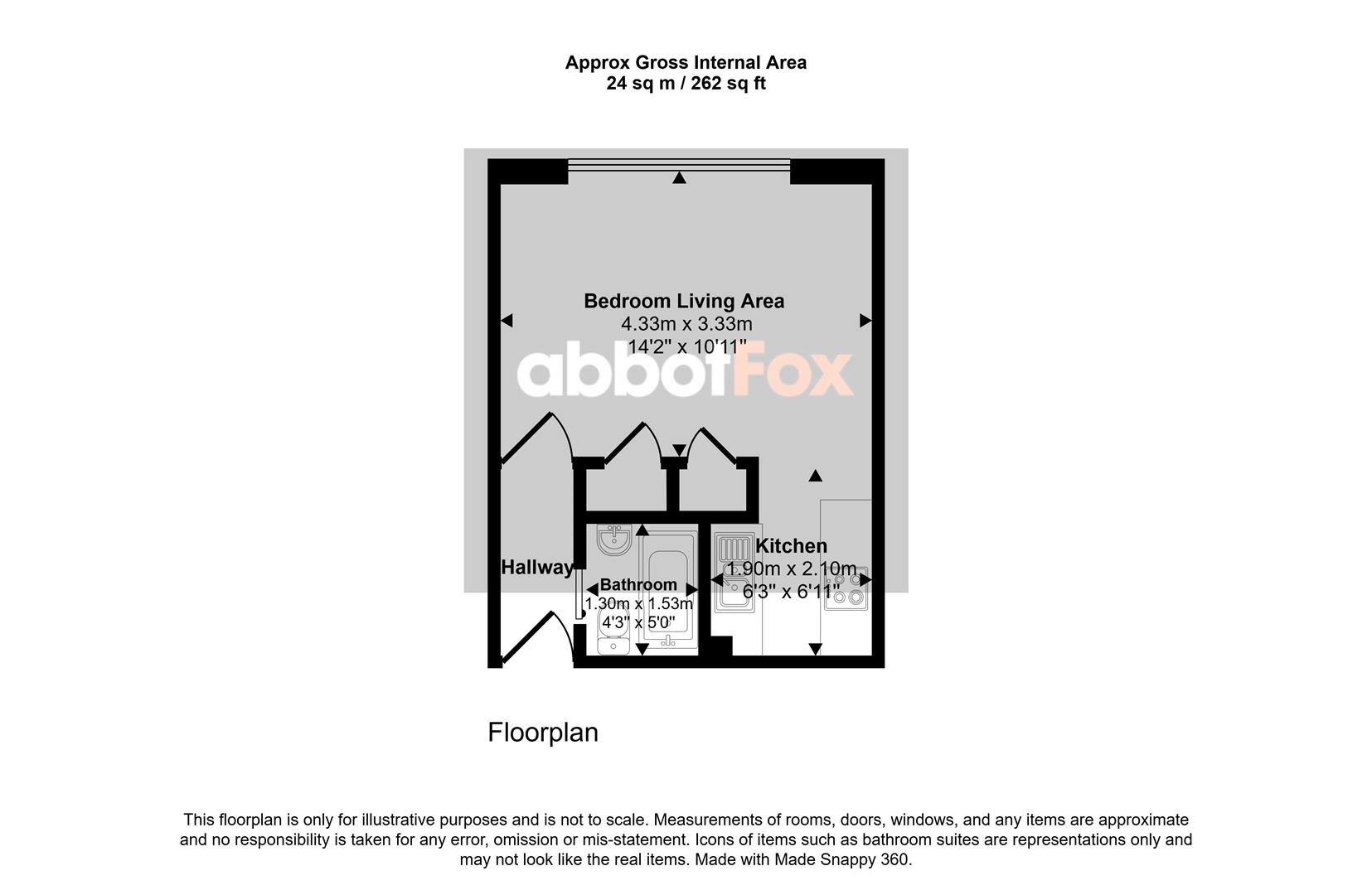 7 Norris Court, Waggon & Horses Lane, Norwich floorplan
