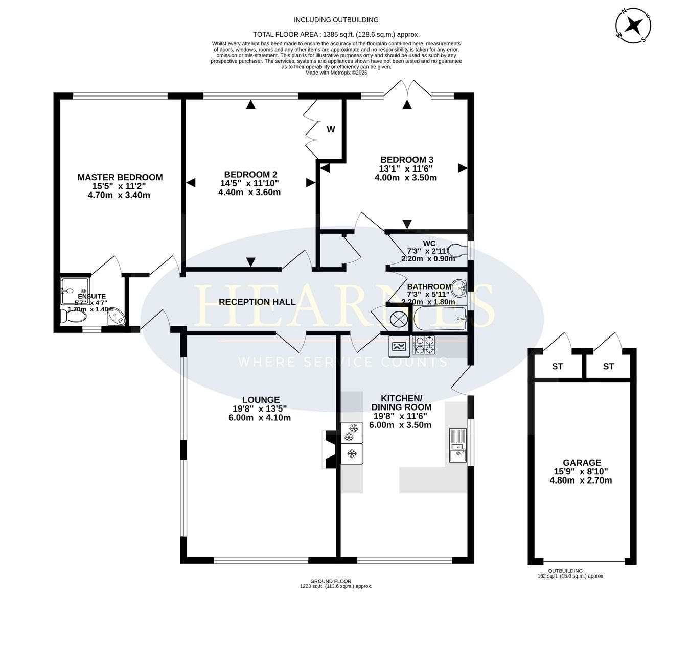 31, Mags Barrow, Ferndown floorplan