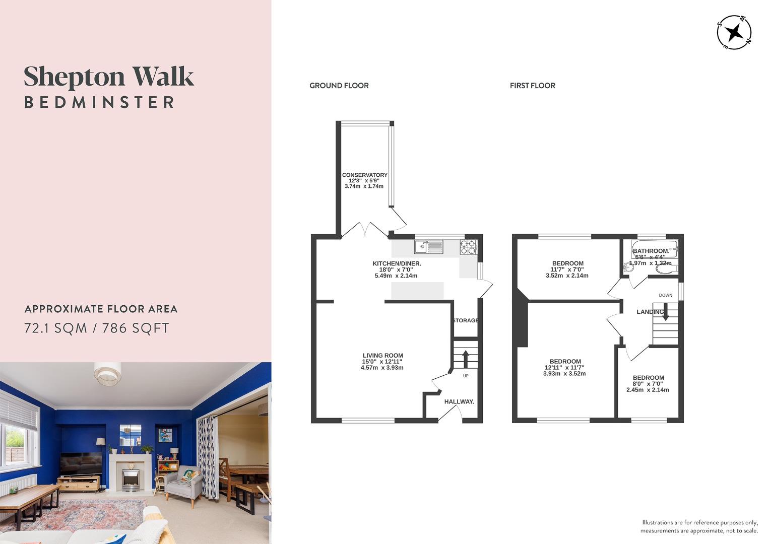 3, Shepton Walk, Bristol floorplan