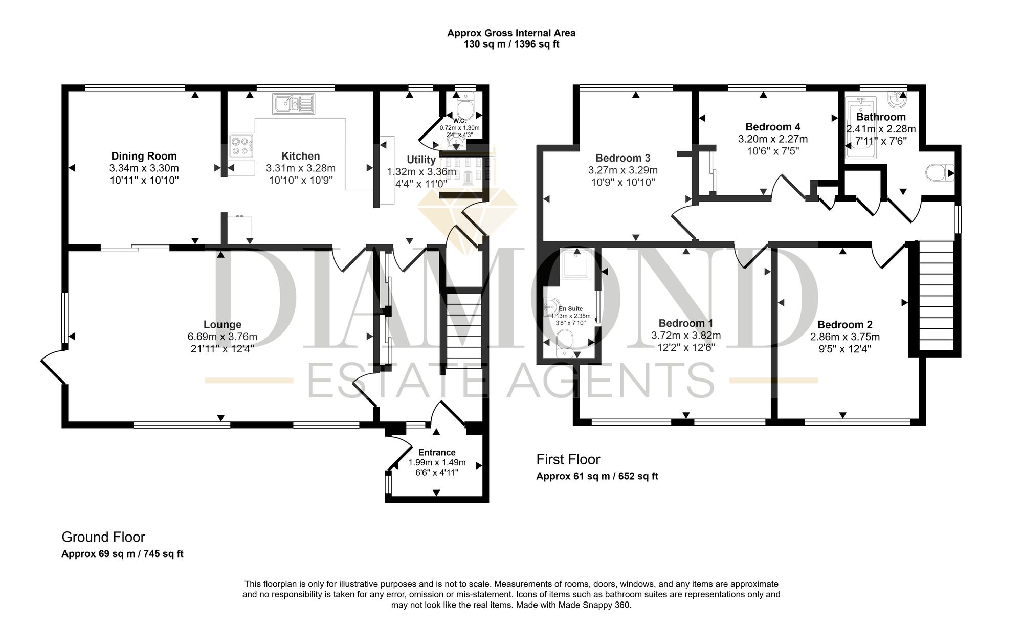6 Lower Close, Tiverton floorplan