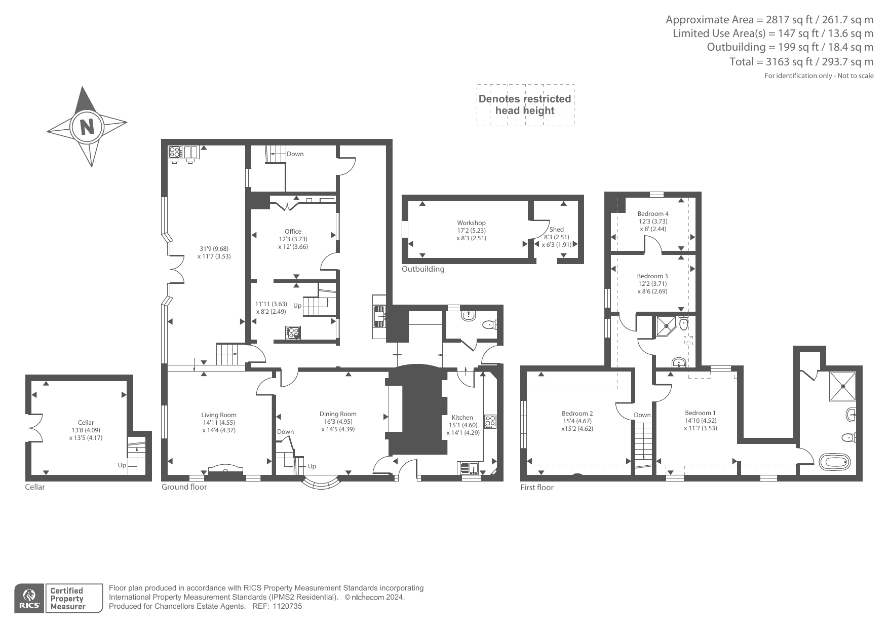 Post Office Cradley,, Malvern, Herefordshire floorplan