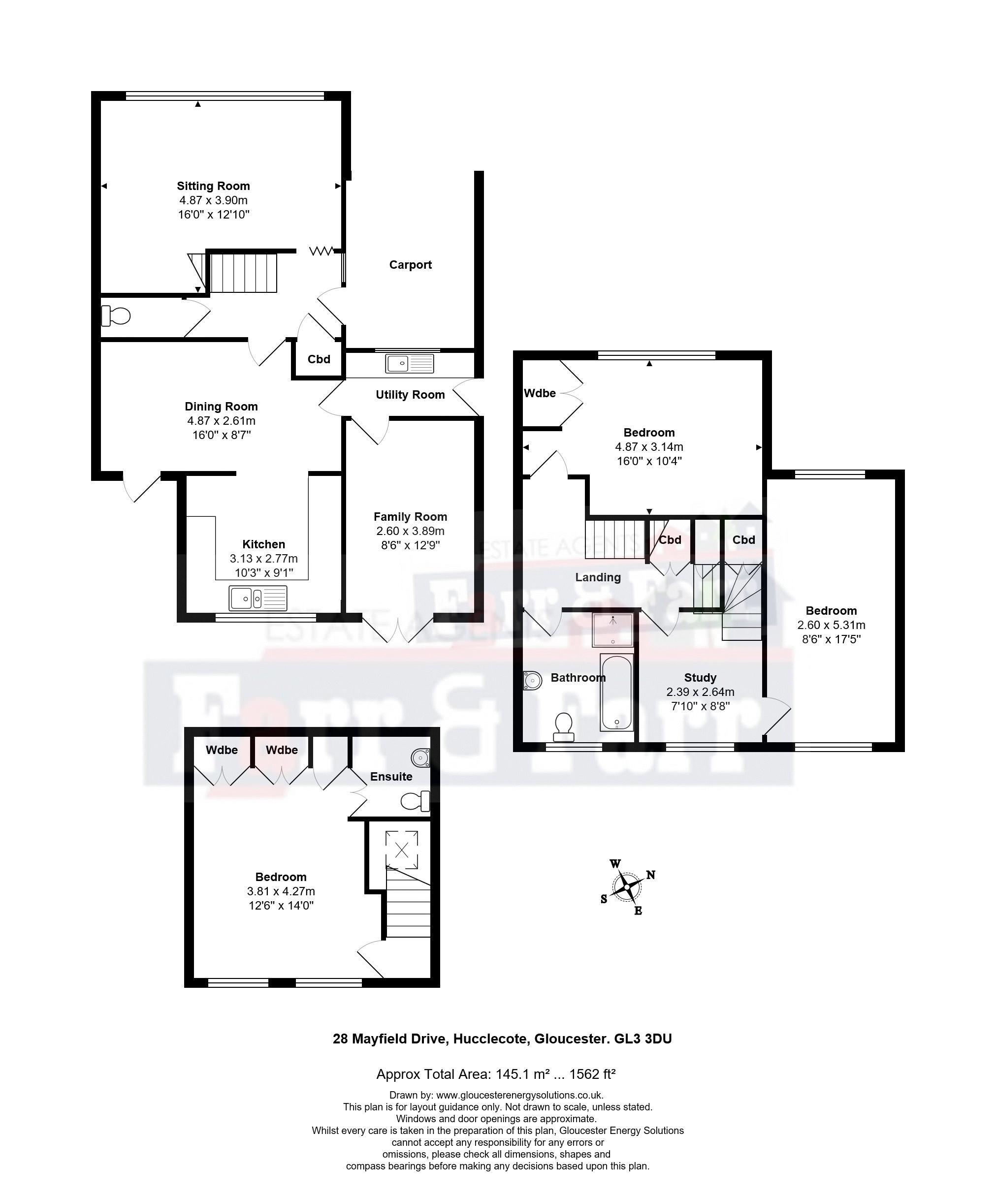 3 Bedrooms Semi-detached house for sale in Mayfield Drive, Hucclecote, Gloucester GL3