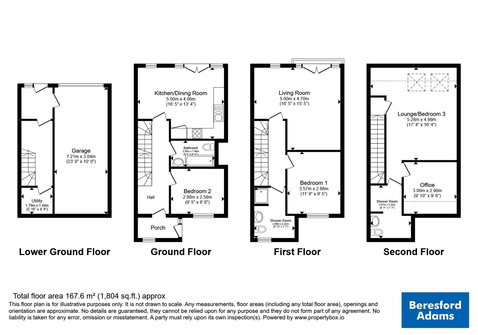 3 Eryl Fryn,, Lleyn Street, Gwynedd floorplan