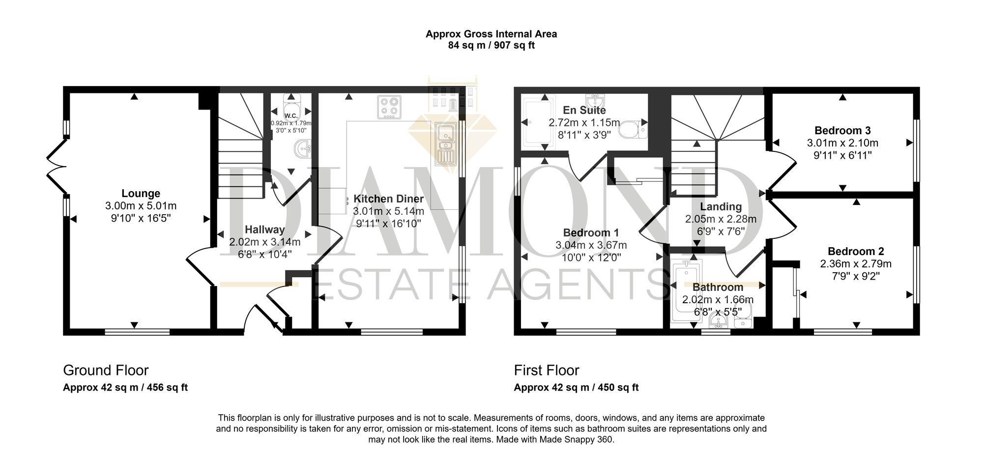 97 Gale Way, Tiverton floorplan