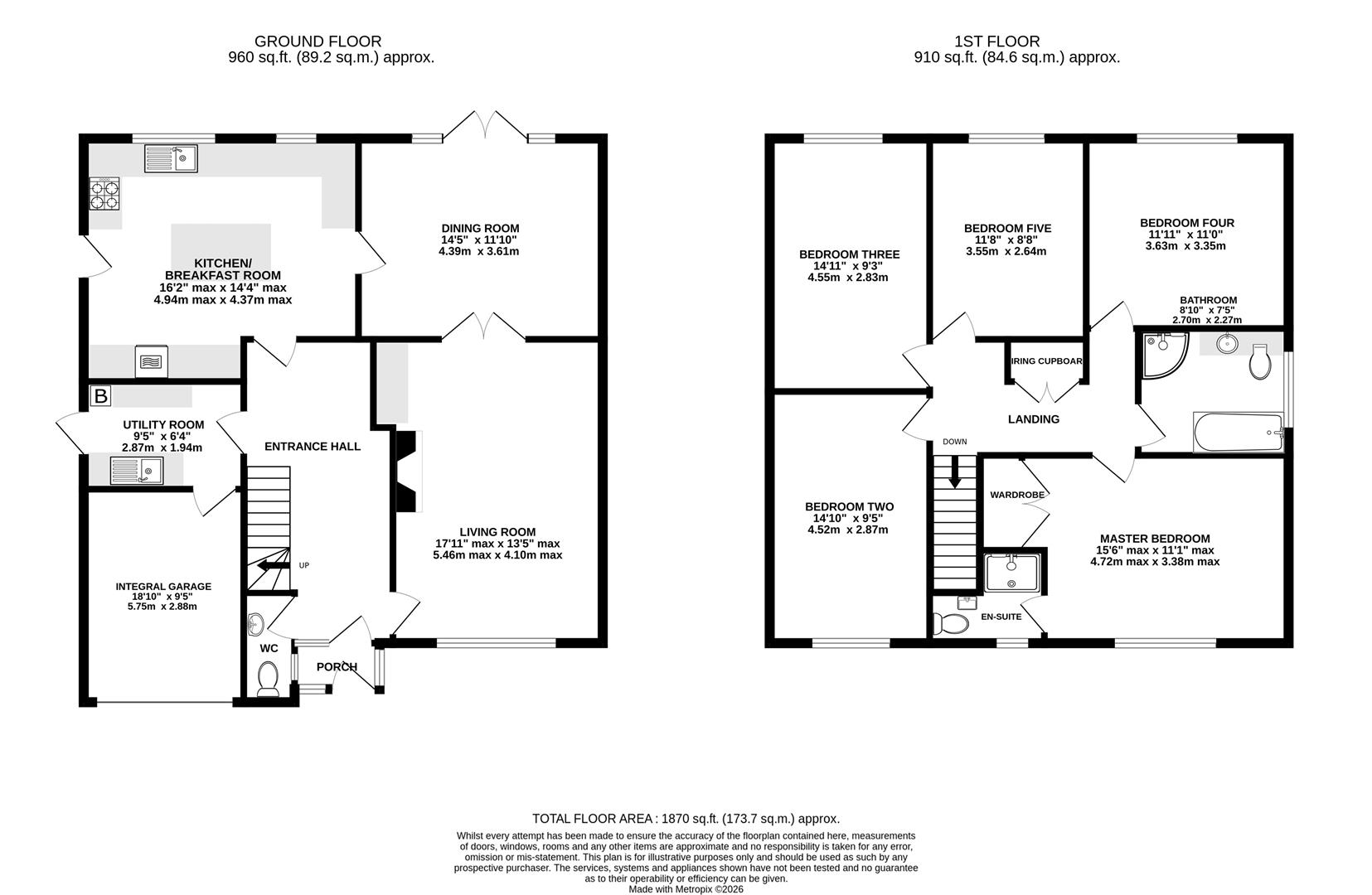 49A, Upton Close, Barnwood floorplan