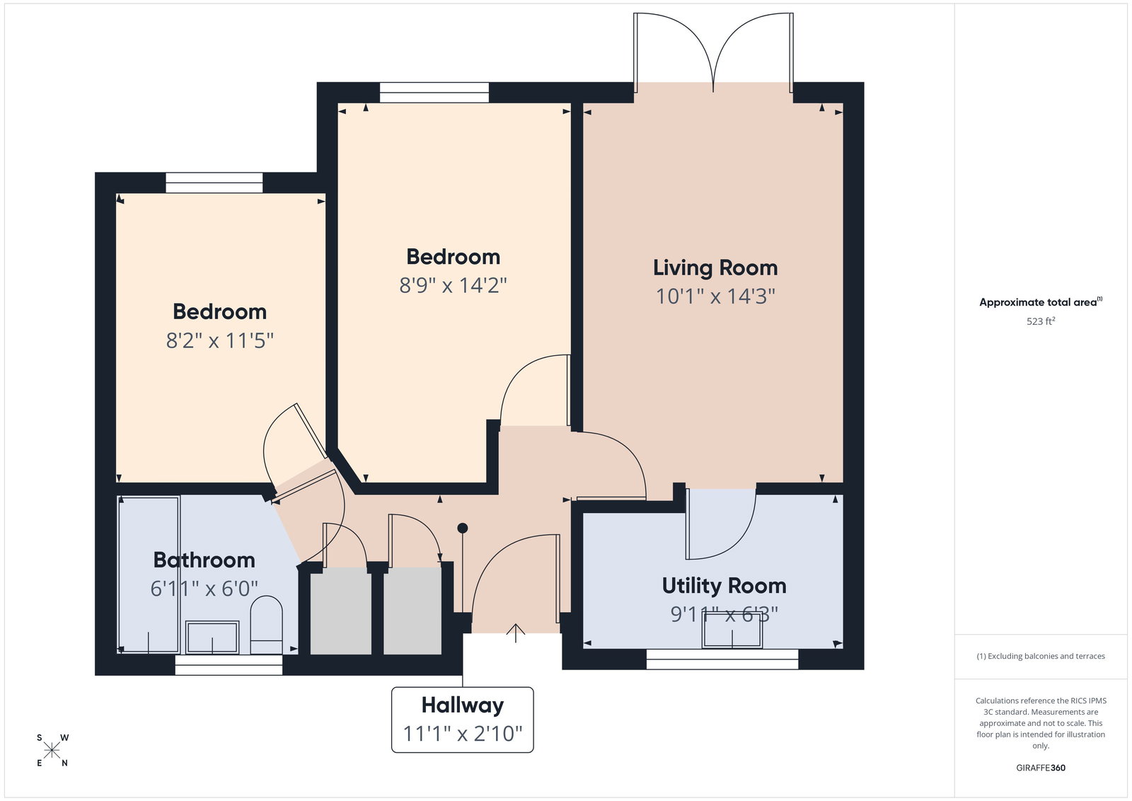 32, Town Green, Stowmarket floorplan