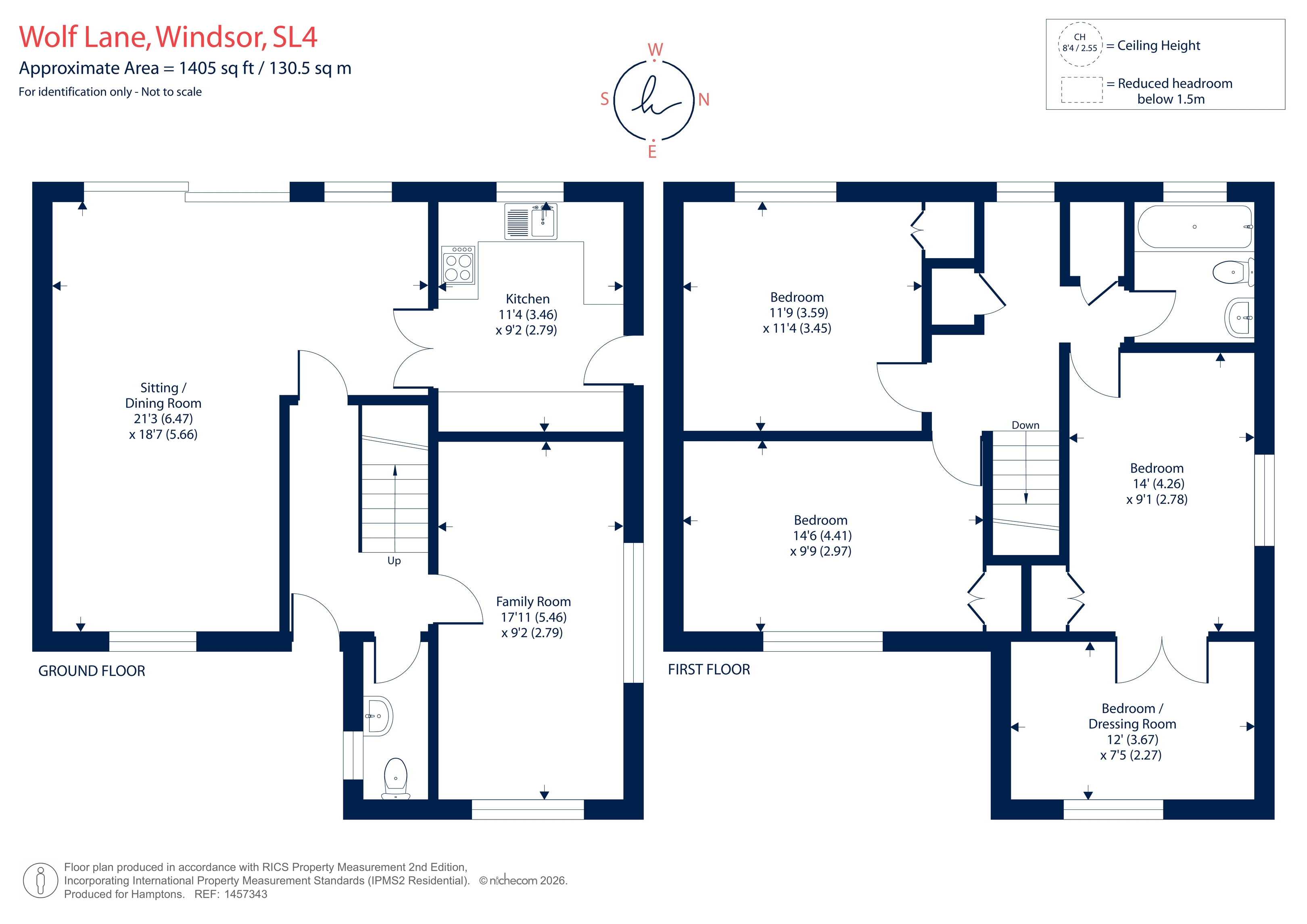 58, Wolf Lane, Windsor floorplan