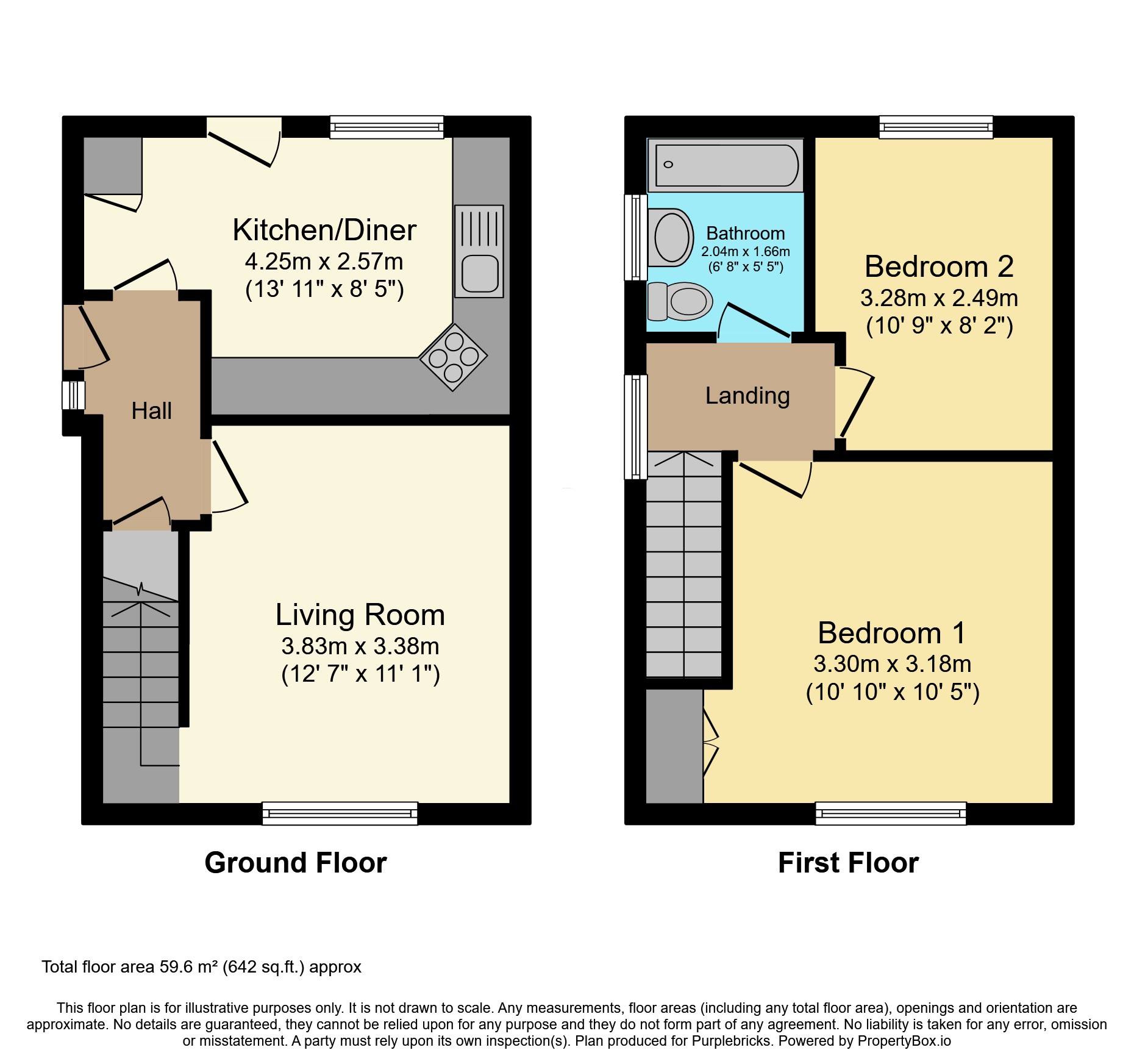 29, Oak Road, Saltburn-by-the-Sea floorplan