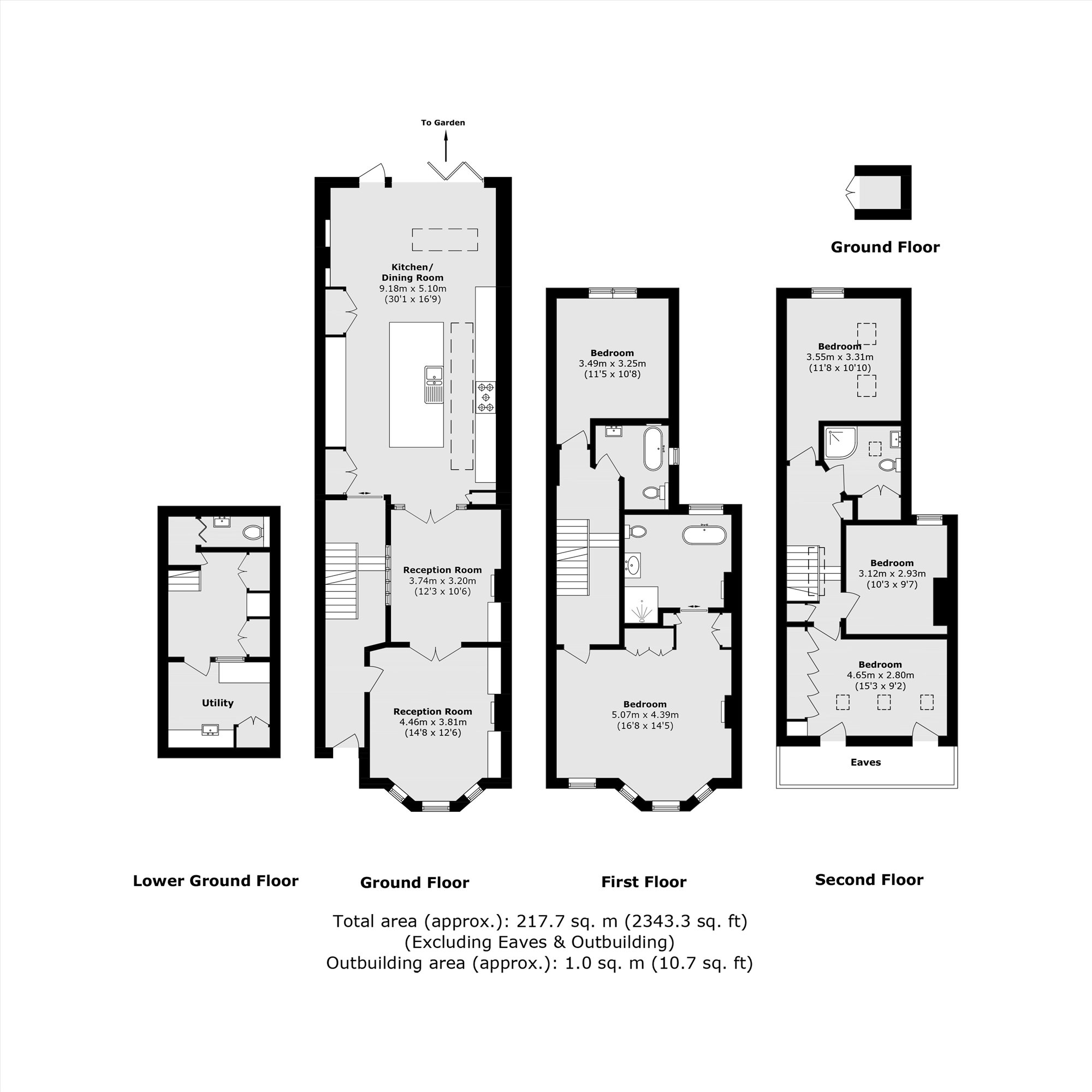 3, Fernside Road, London floorplan