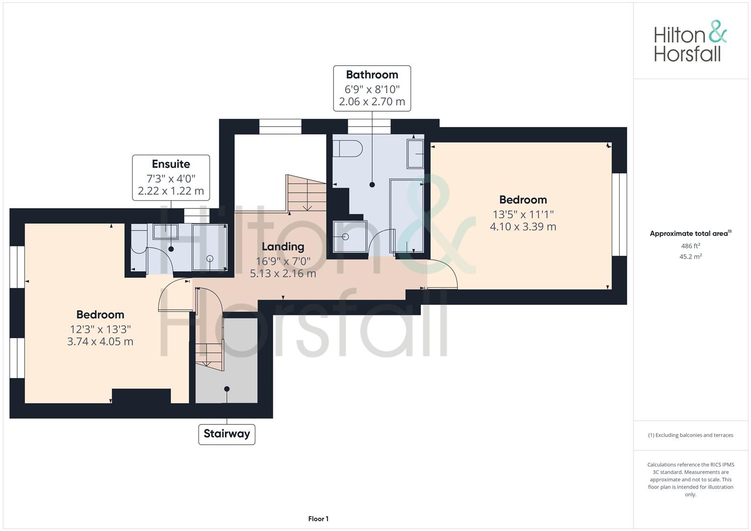 Ash Cottage, Roughlee floorplan