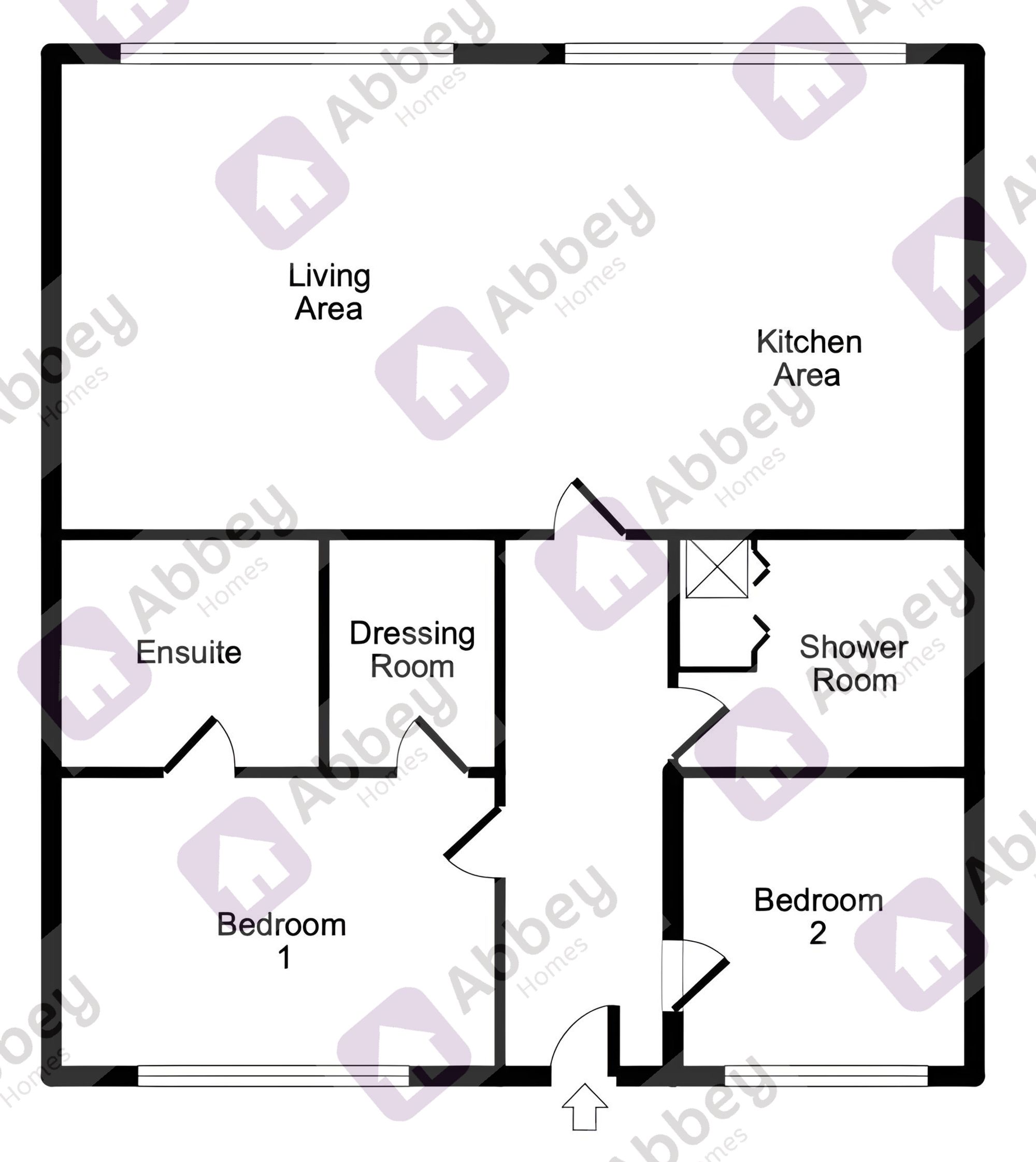 Apt 2, The Shoe Factory, Leicester floorplan