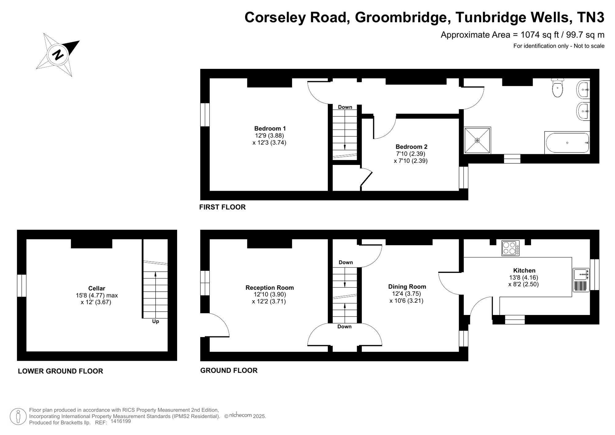 10 Corseley Road, Tunbridge Wells floorplan