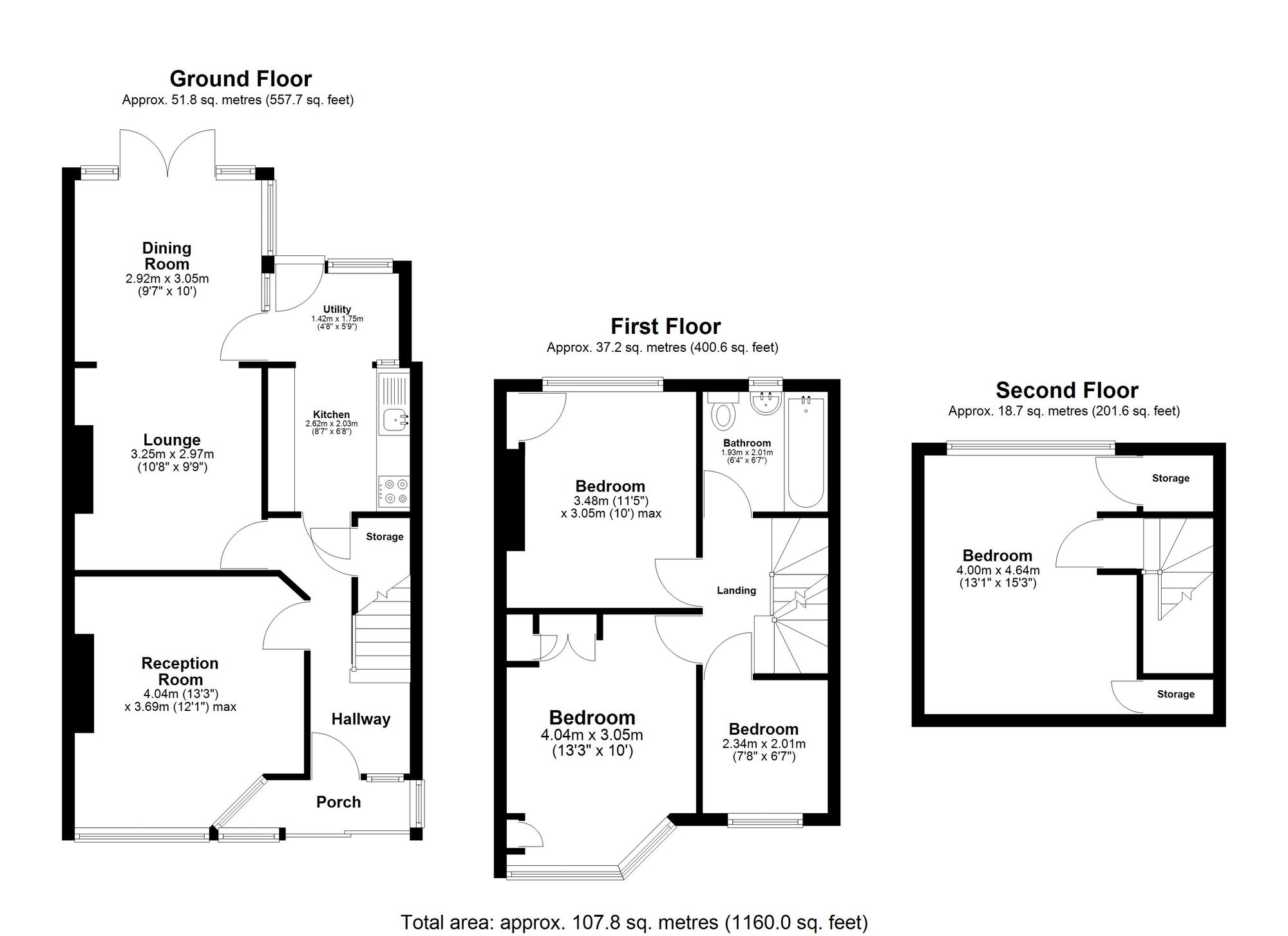 93 Trelawney Road, Hainault floorplan