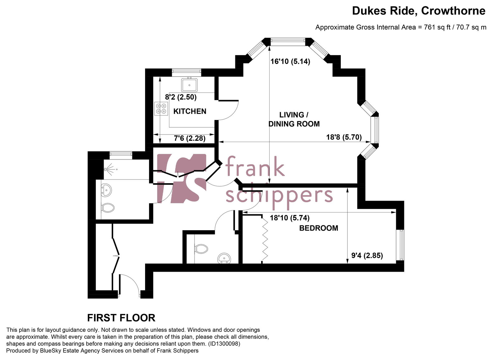 19, Fleur de lis, Crowthorne floorplan