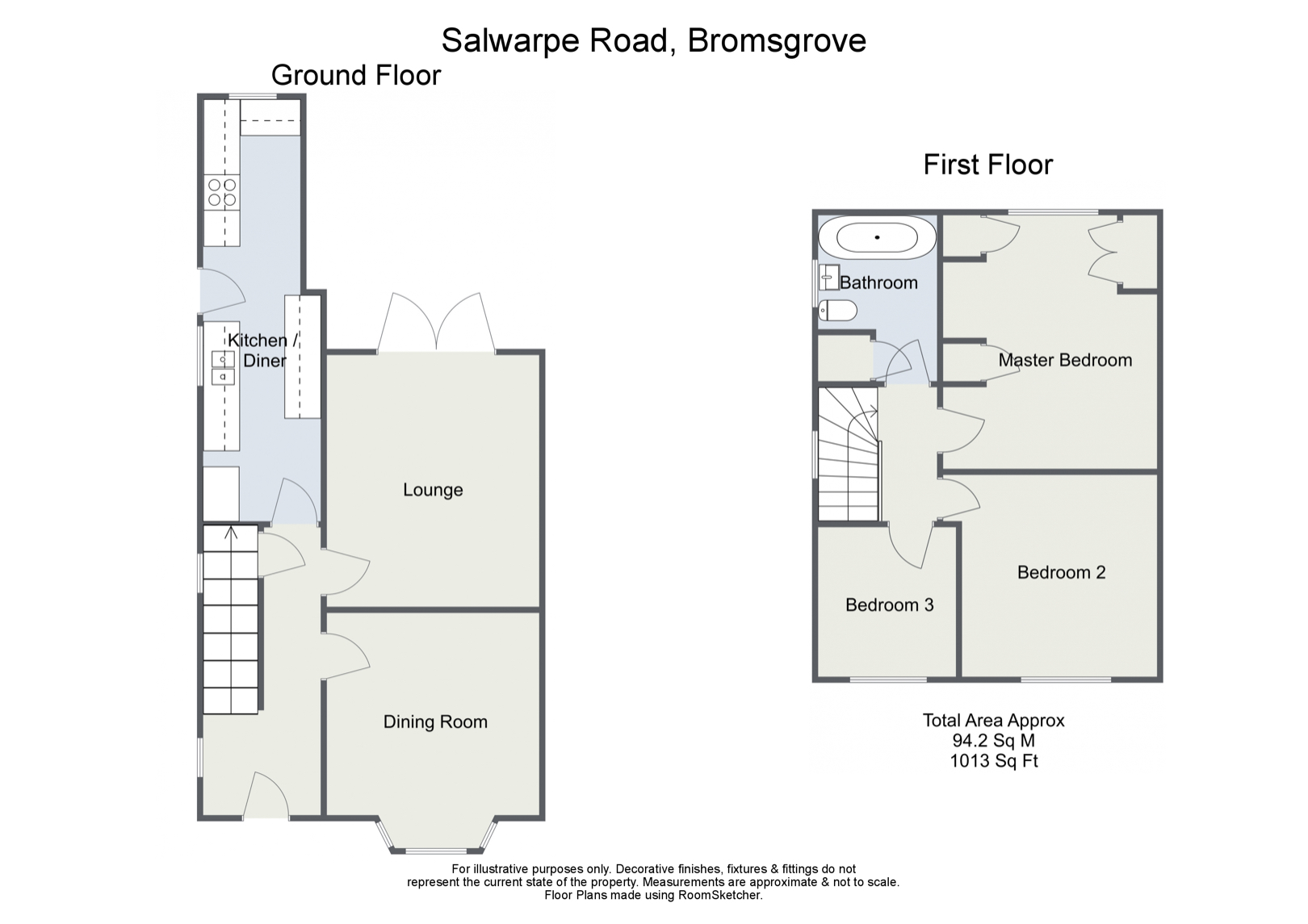 Salwarpe Road, Charford, Bromsgrove B60, 3 bedroom semidetached house