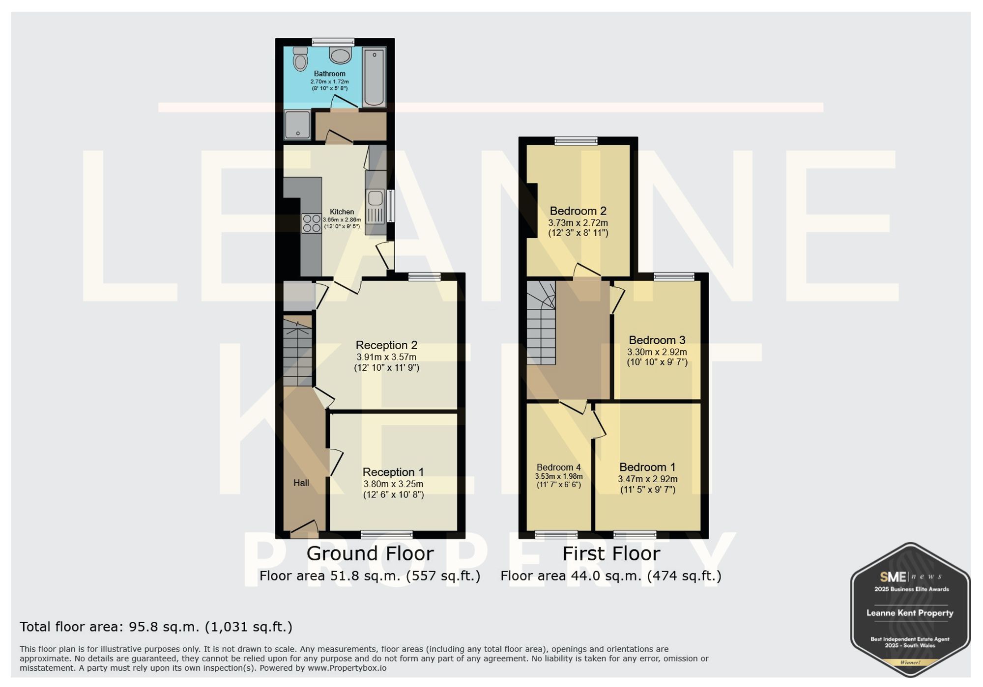 5 Station Terrace, Caerphilly floorplan