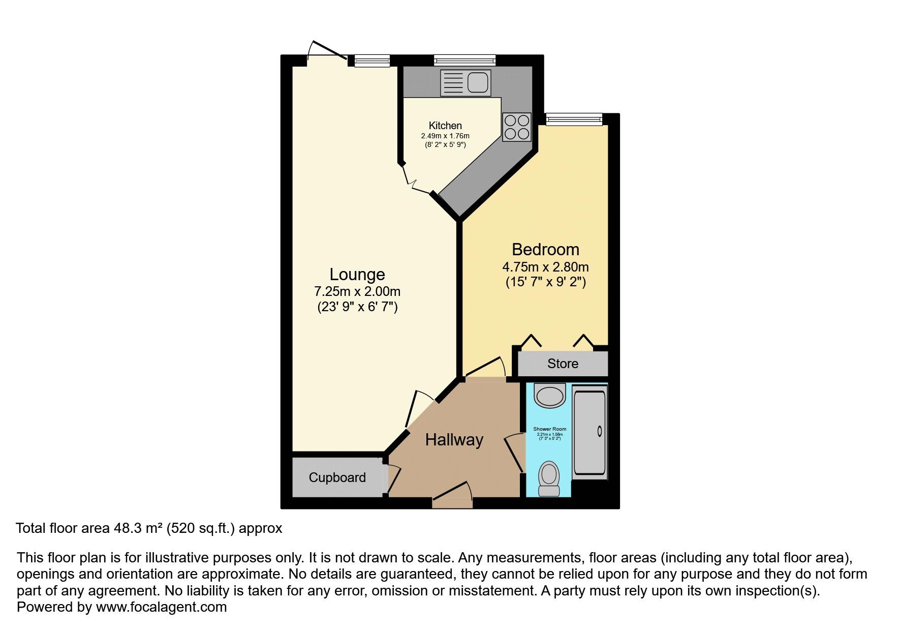 Broadway Court, Gosforth NE3, 1 bedroom flat for sale 65979004