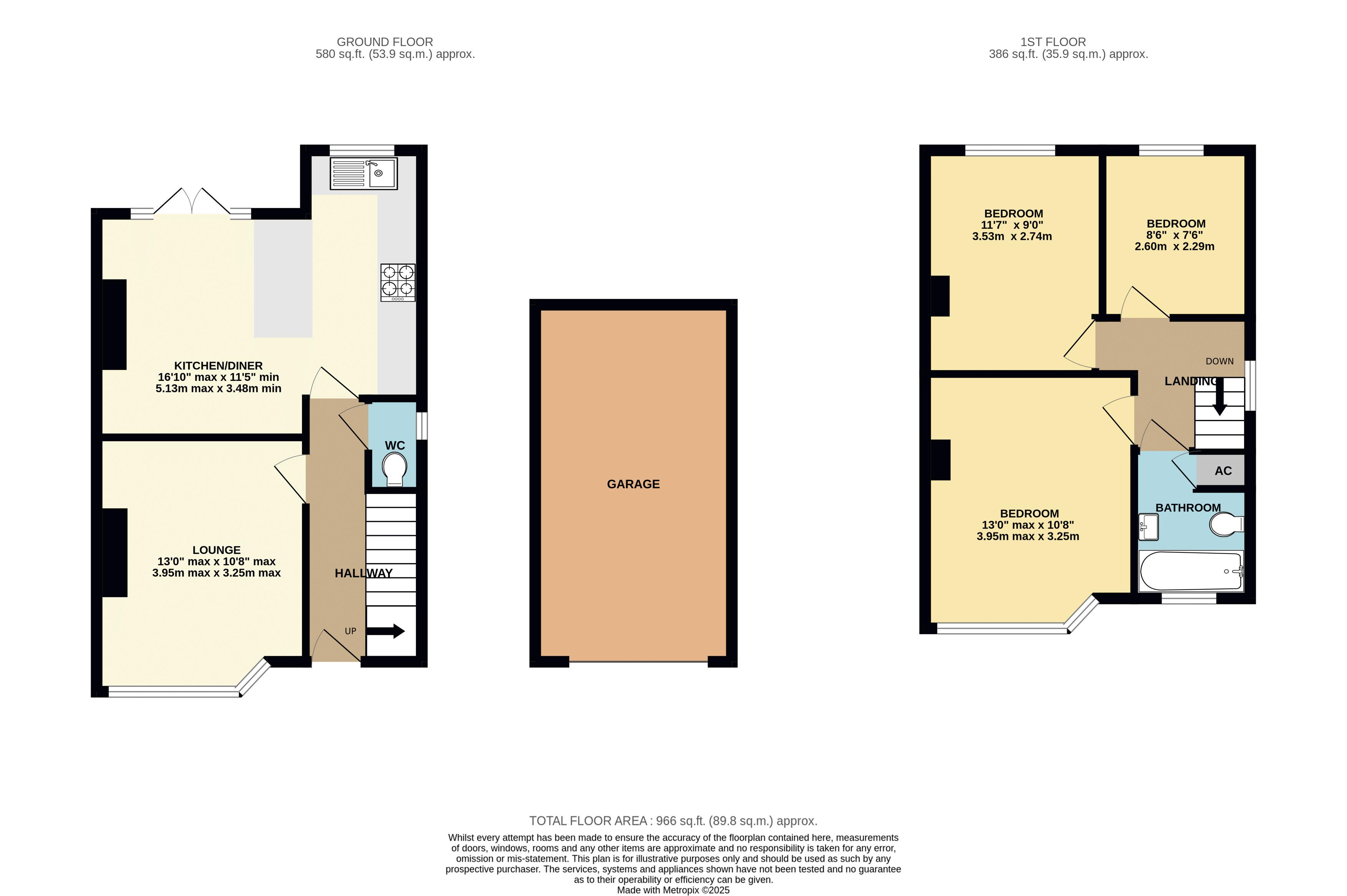 13, Western Crescent, Lincoln floorplan