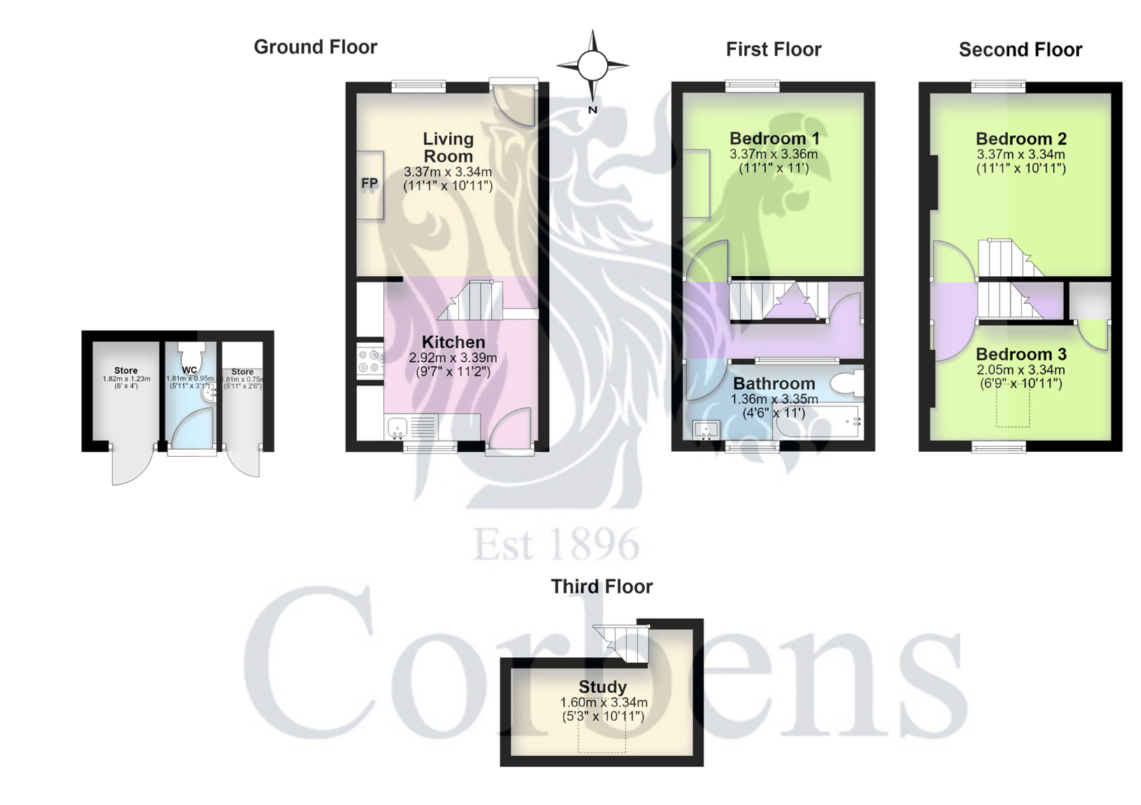 Mt Pleasant Lane, Swanage floorplan