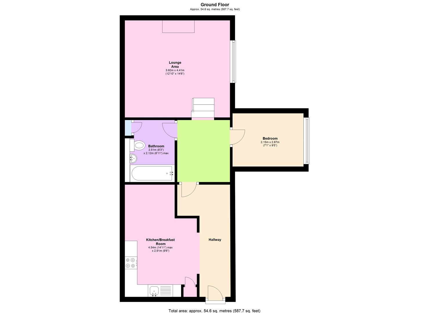1 Bedrooms Flat to rent in High Street, Old Town, Hemel Hempstead HP1