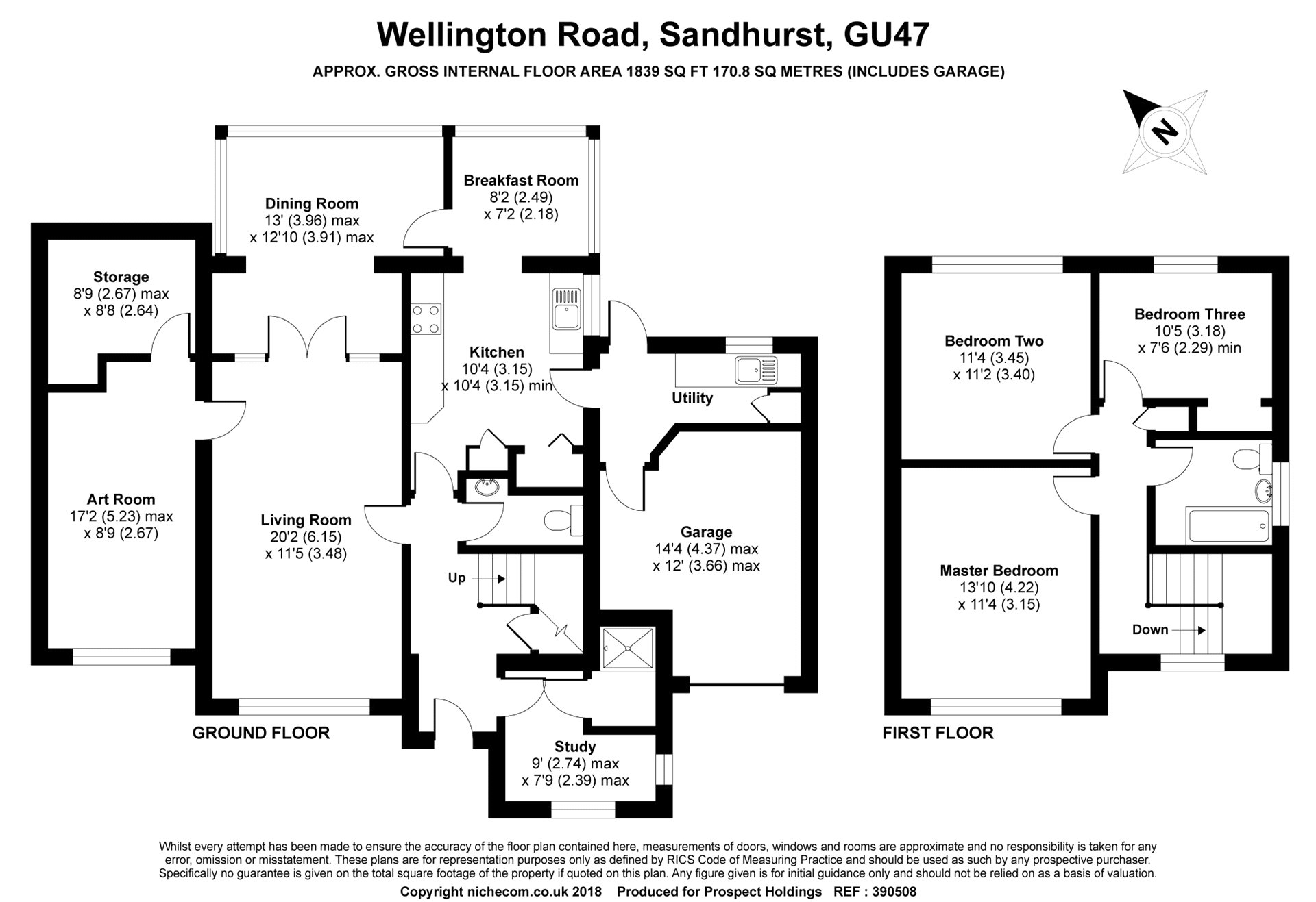 3 Bedrooms Detached house for sale in Wellington Road, Sandhurst, Berkshire GU47
