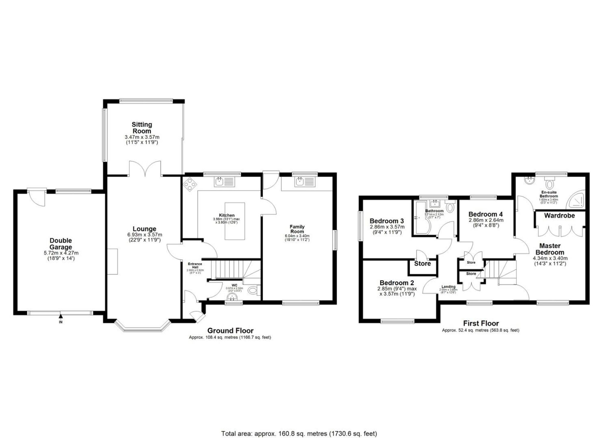 2 Beech House Yard Chester Road, Tarporley floorplan