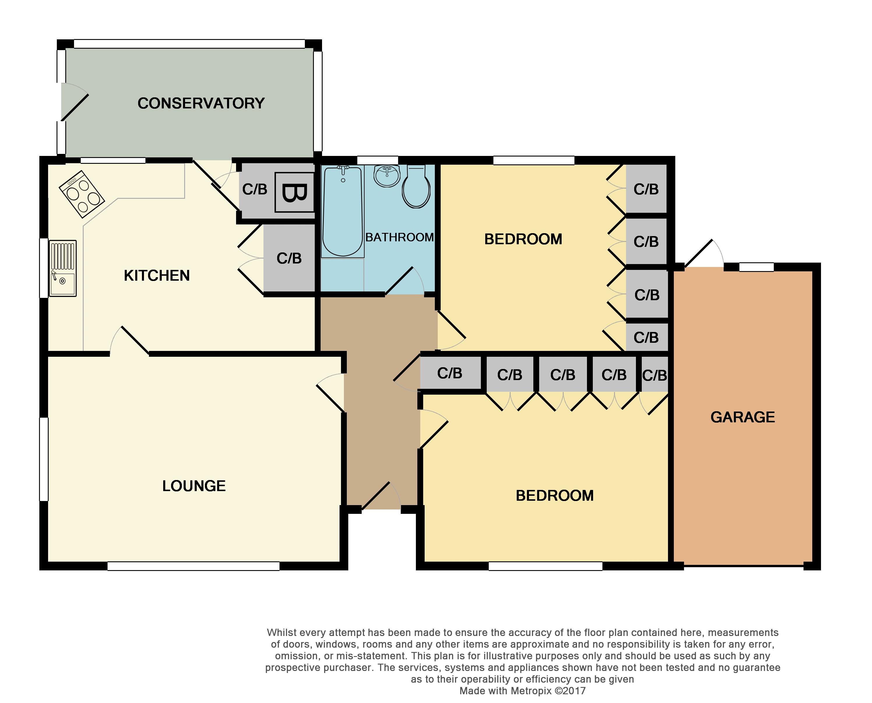 Hillside Gardens, Lostwithiel PL22, 2 bedroom bungalow for sale