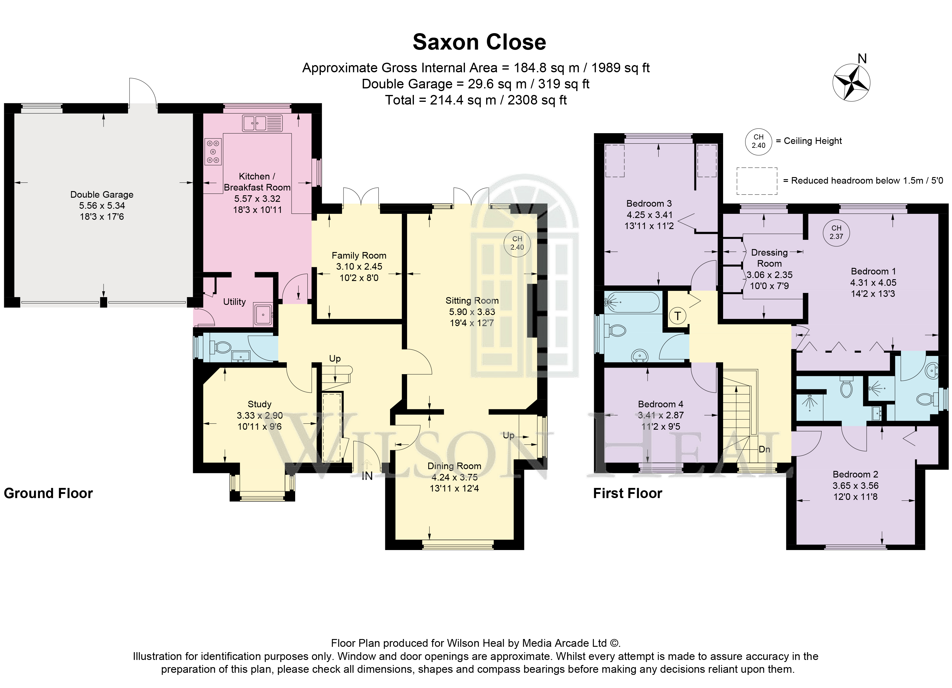 10, Saxon Close, Amersham floorplan