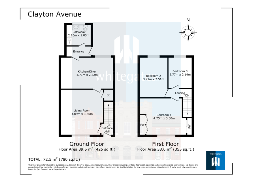 40, Clayton Avenue, Pontefract floorplan