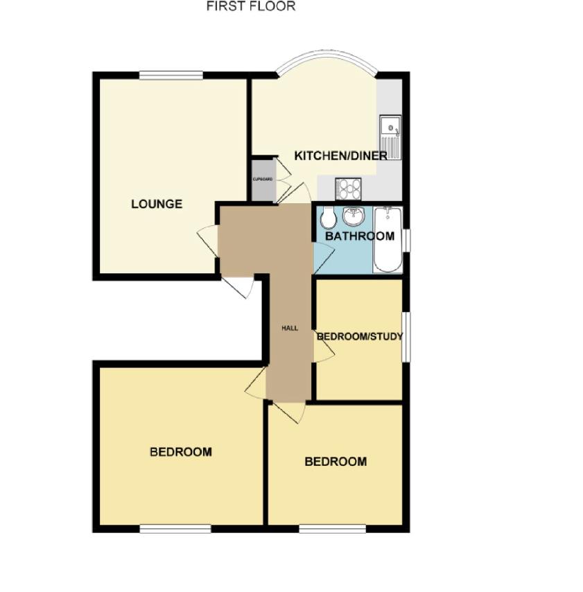 Tankerville Drive, Leigh-On-Sea floorplan
