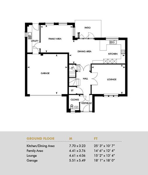 5 Bedrooms Detached house for sale in 