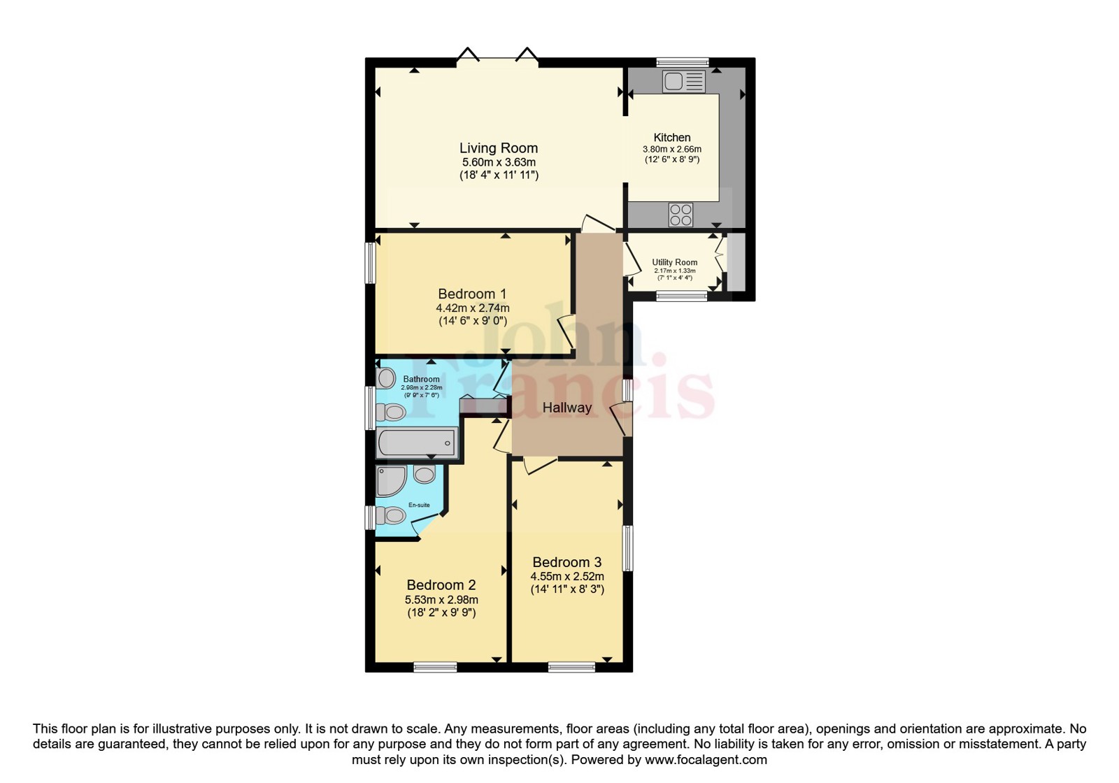 64, Millfields Close, Pembrokeshire floorplan