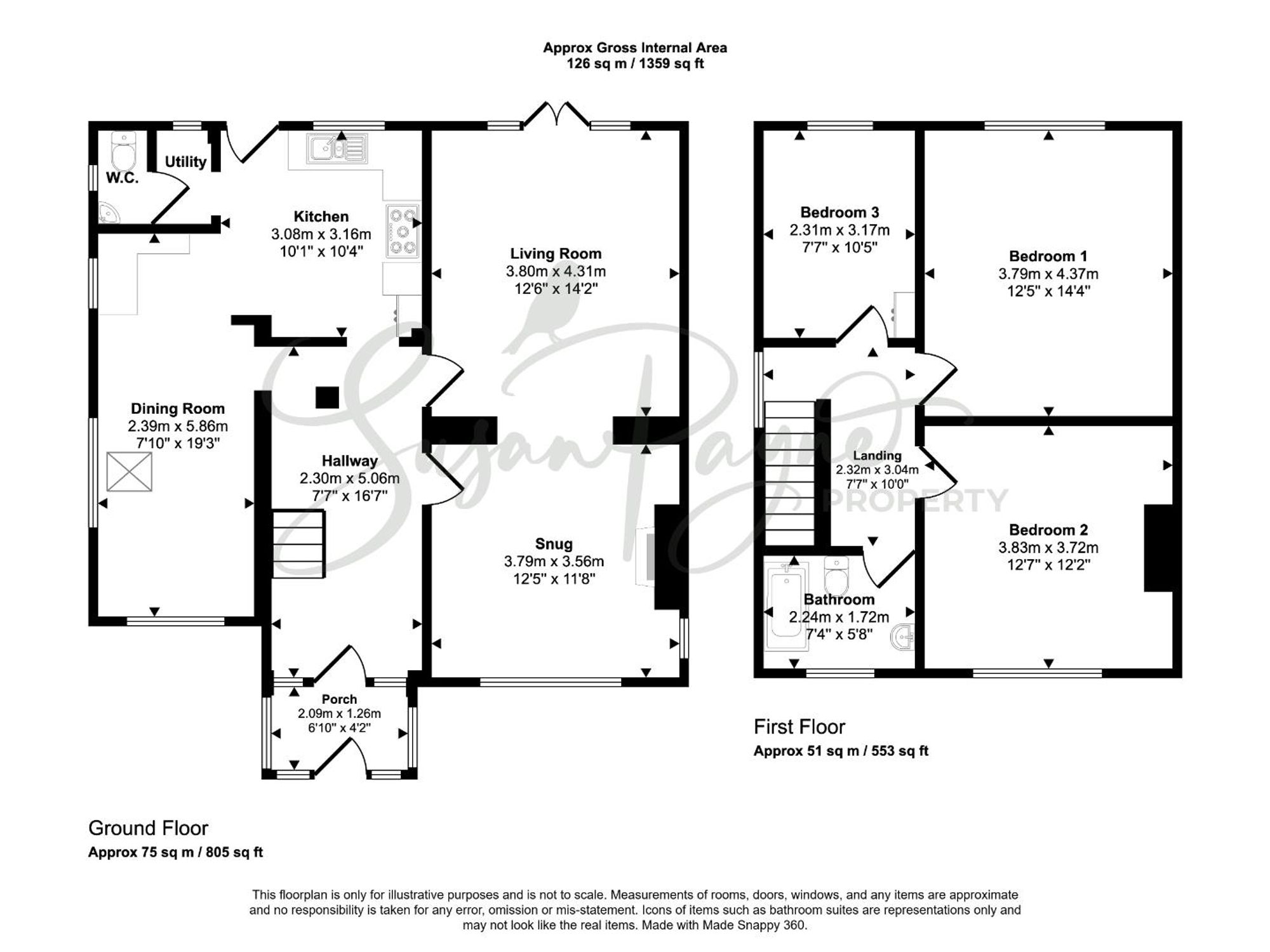 143 Marlborough Road, Ryde floorplan