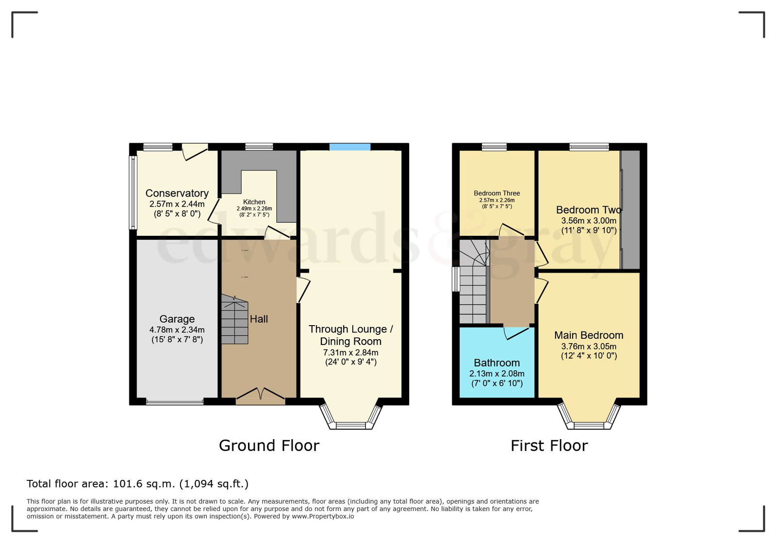 31, Old Mill Road, Coleshill floorplan