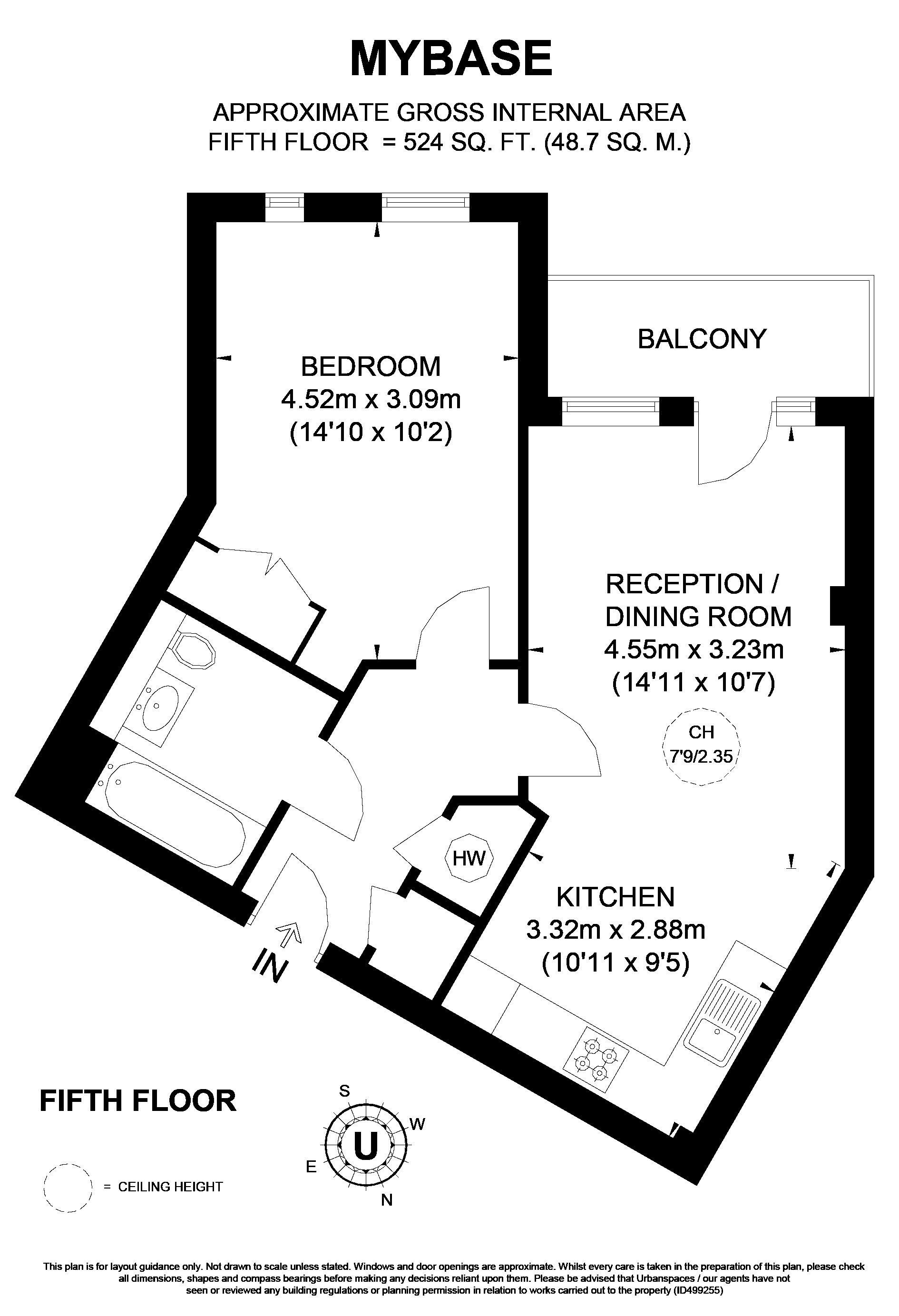 1 Bedrooms Flat to rent in Webber Street, London SE1