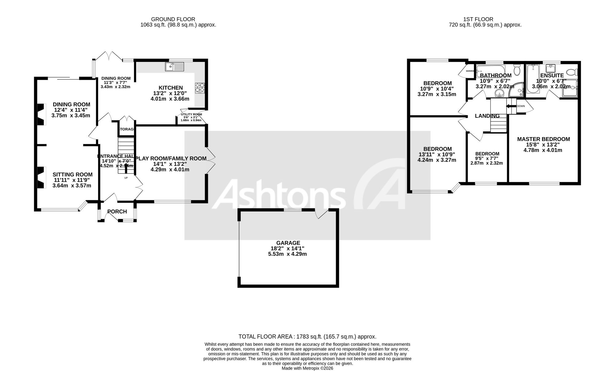 10 Davy Close, St. Helens floorplan