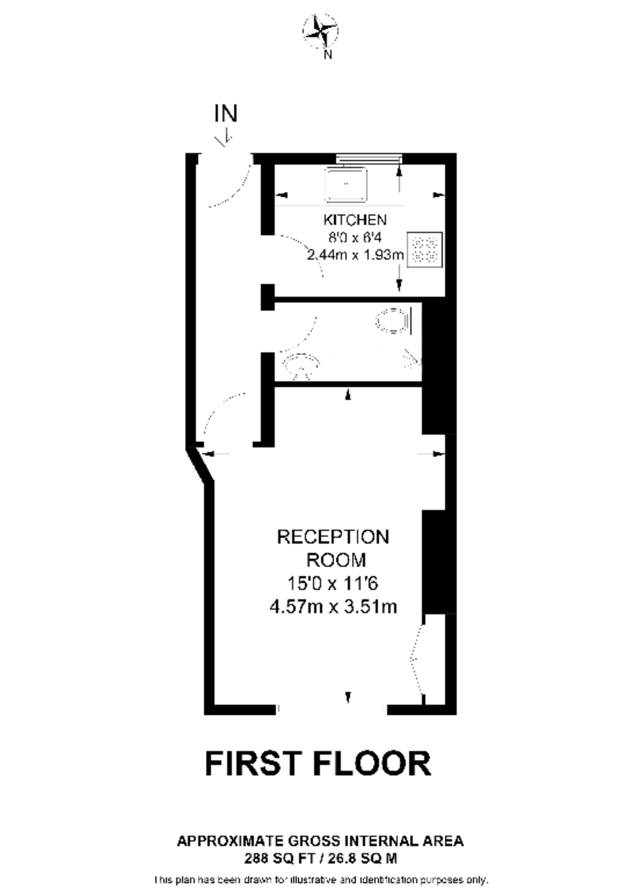 Ebury Bridge Road, Pimlico floorplan