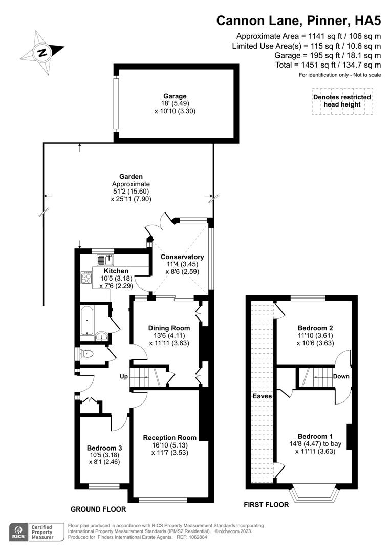 Cannon Lane, Pinner HA5, 3 bedroom semidetached house for sale