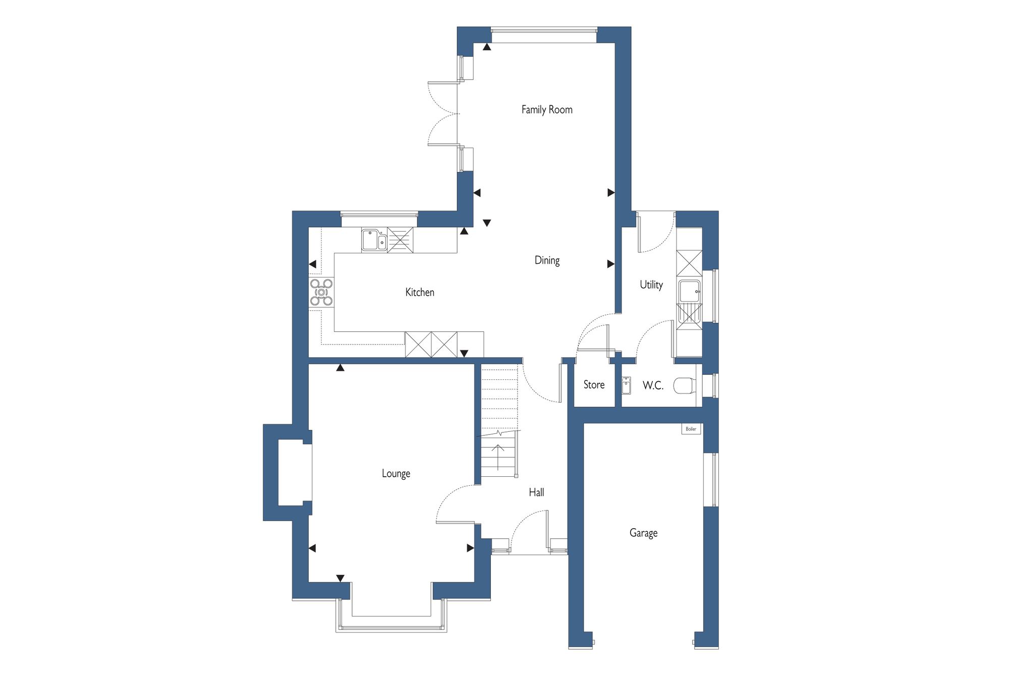 Plot 6, Hayfield Grove, Brigg floorplan