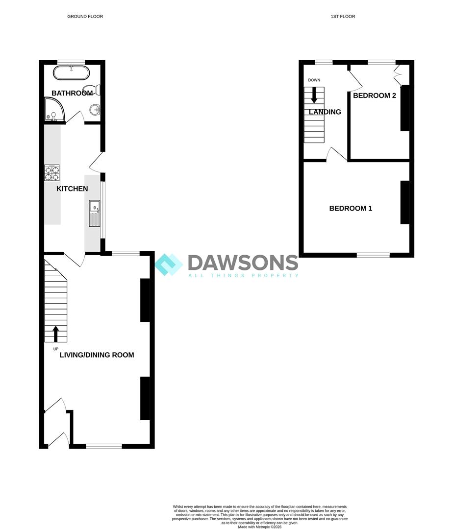 125, Western Street, Swansea floorplan