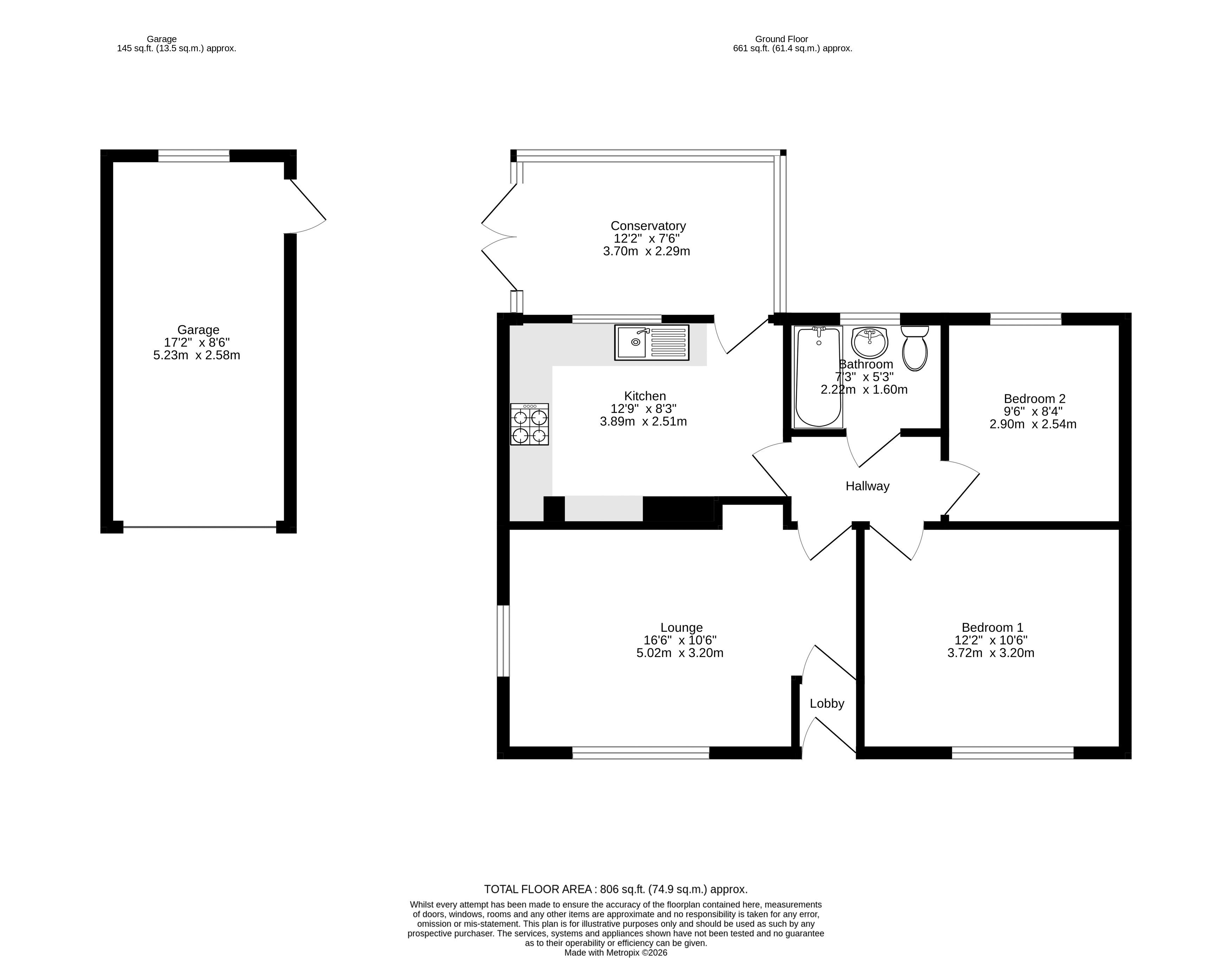 3, Priory Close, Norwich floorplan