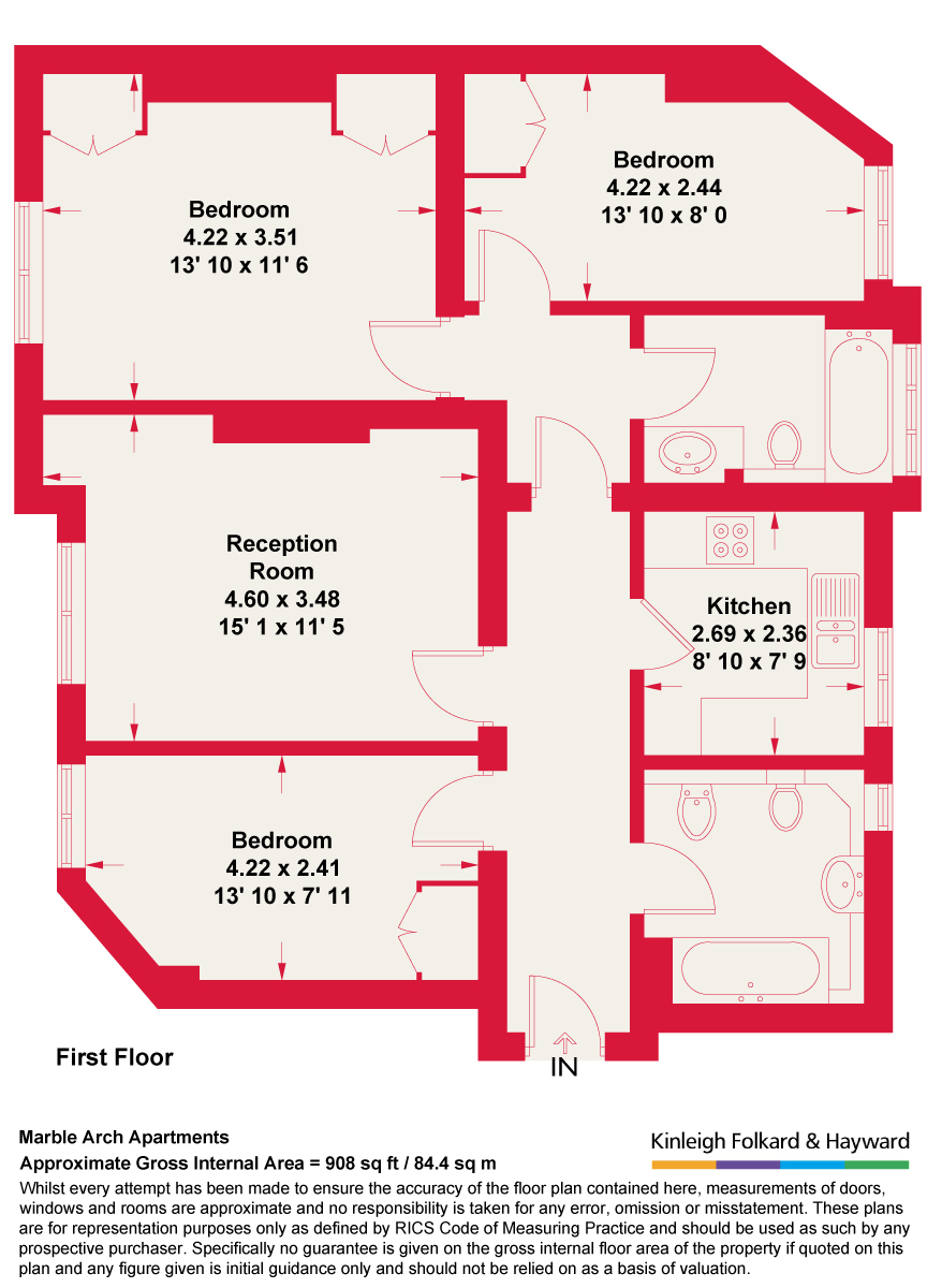 314 Marble Arch Apartments,, Harrowby Street, London floorplan