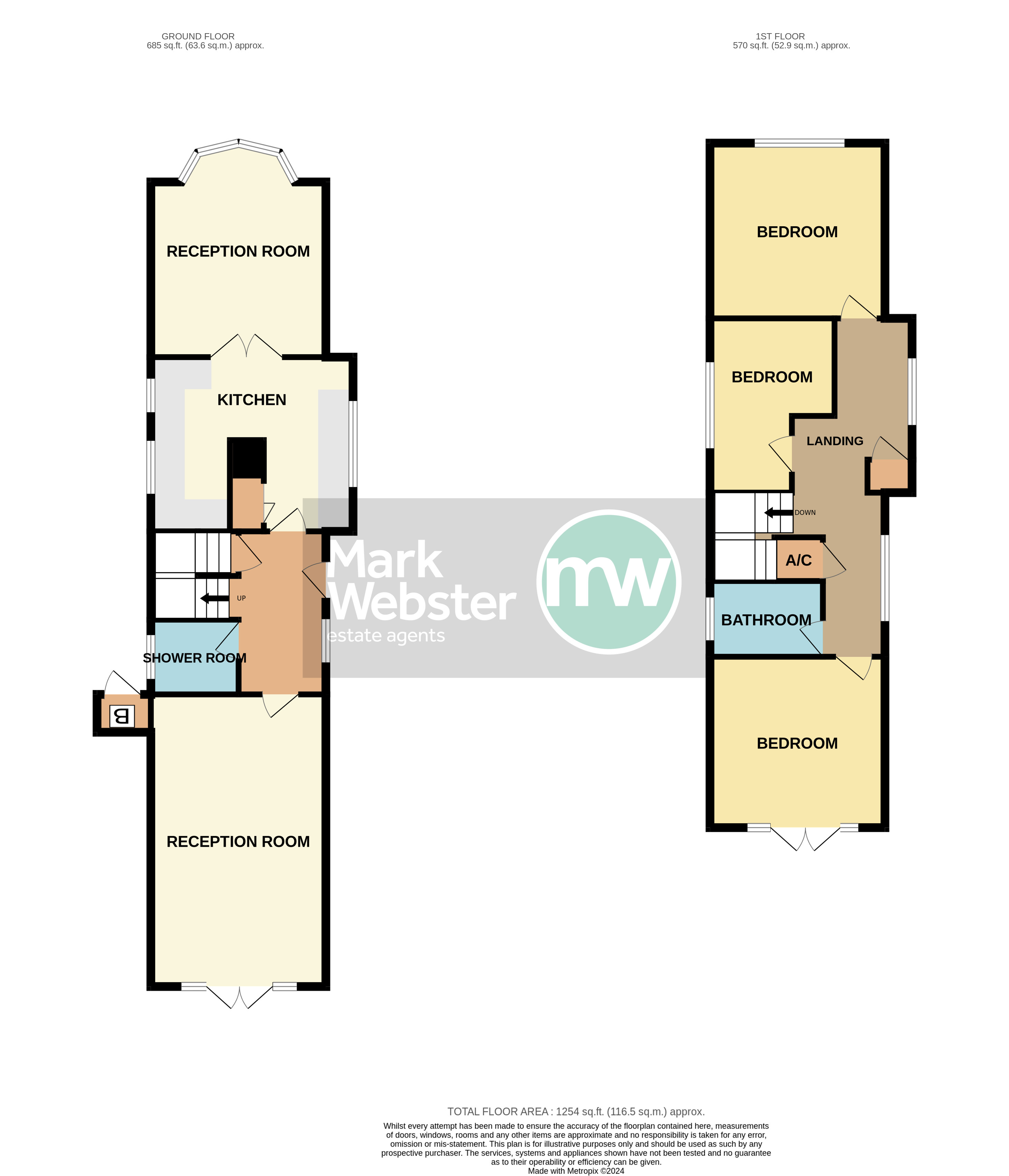 Sylvan, The Common, Atherstone floorplan