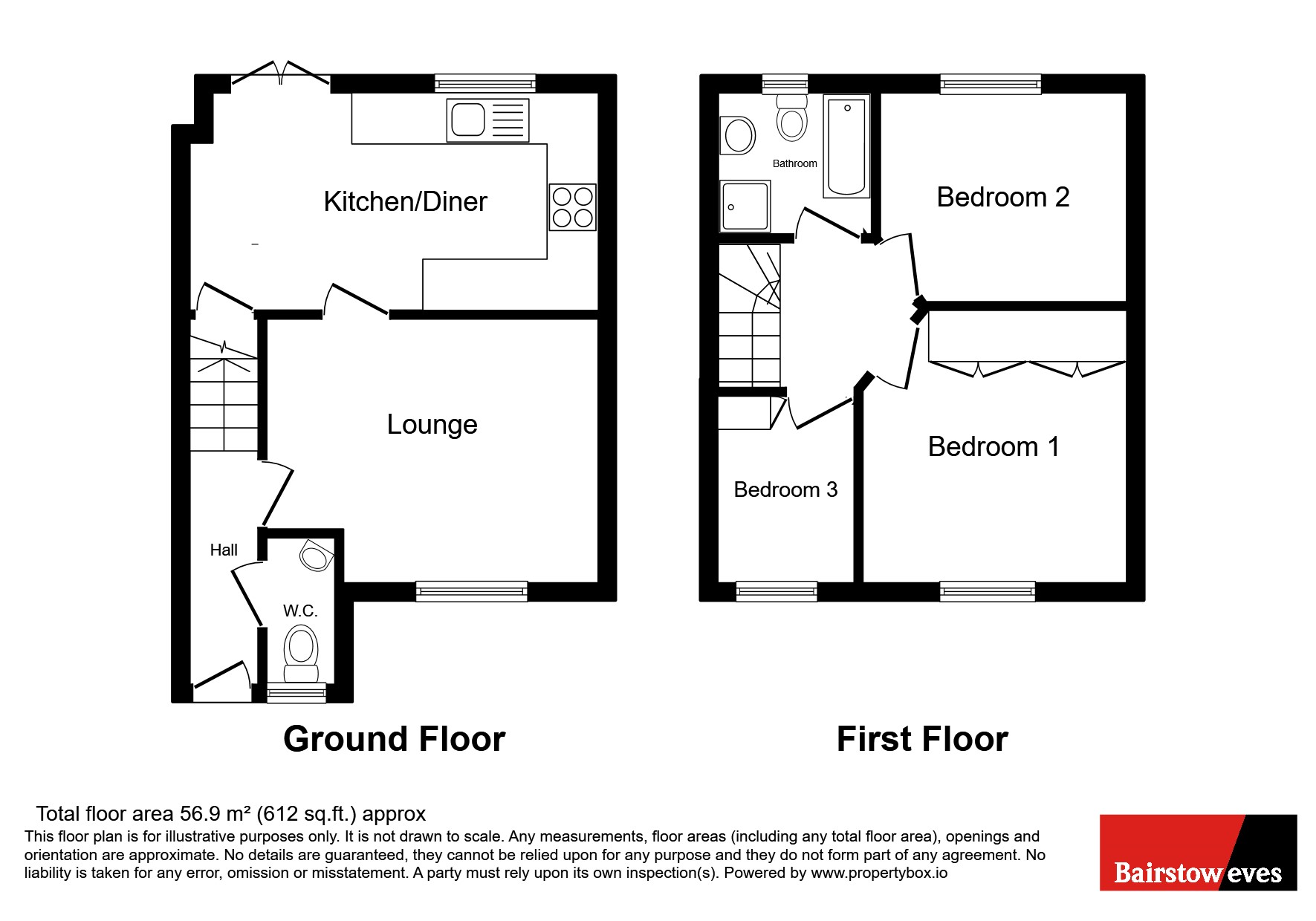 1, Brook Vale, Staffordshire floorplan